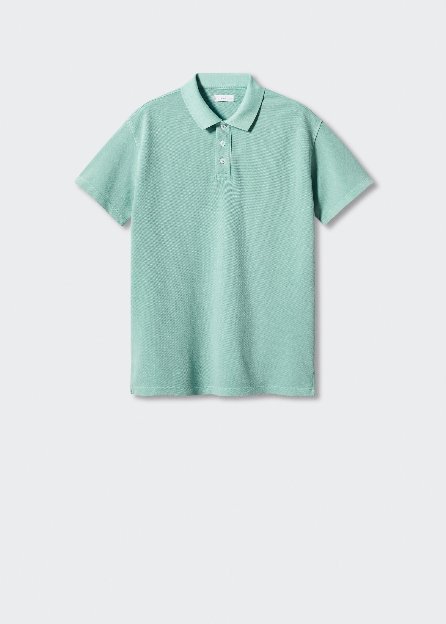 100% cotton polo shirt - Article without model