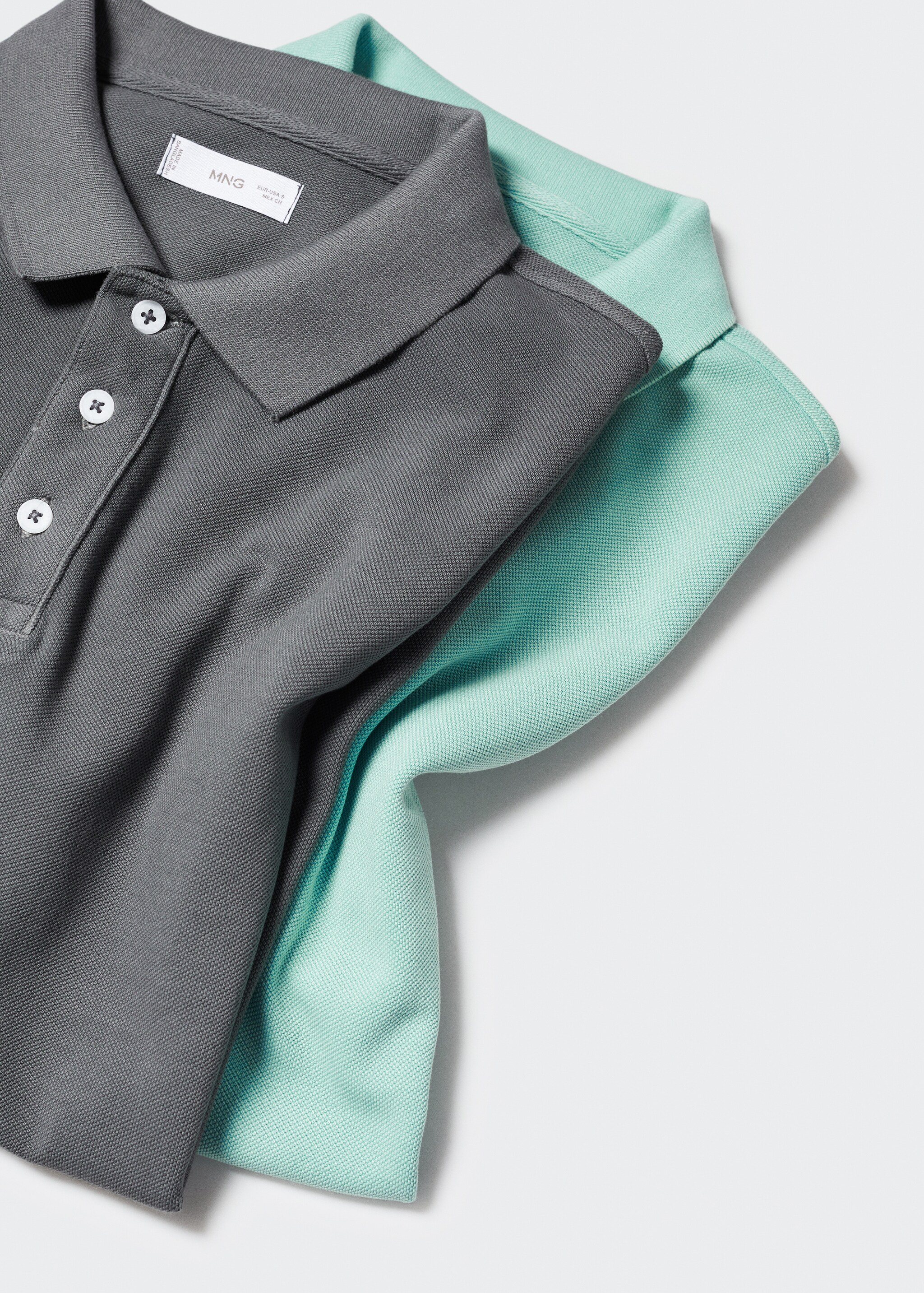 100% cotton polo shirt - Details of the article 8