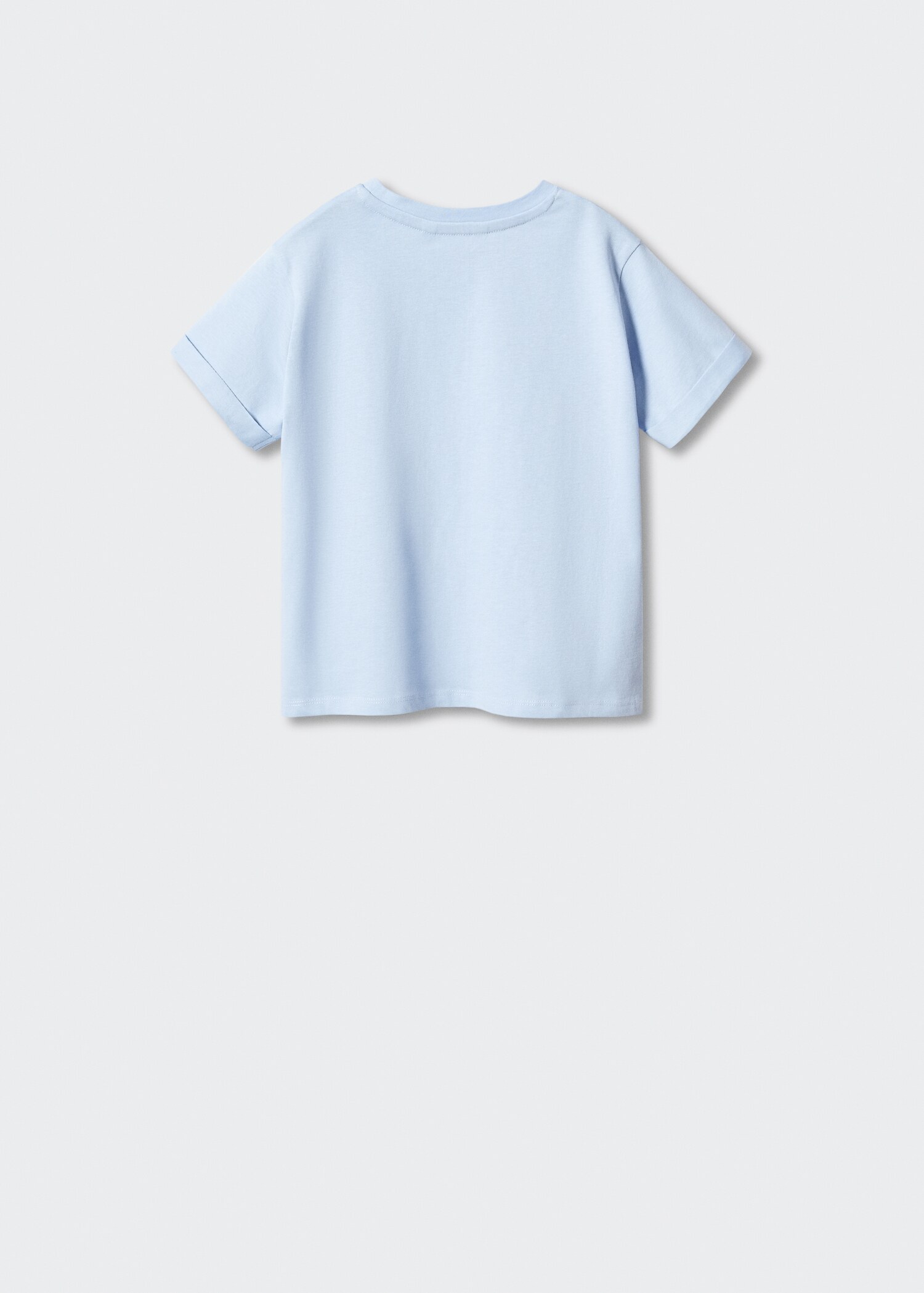 Mönstrad t-shirt relief - Artikelns baksida