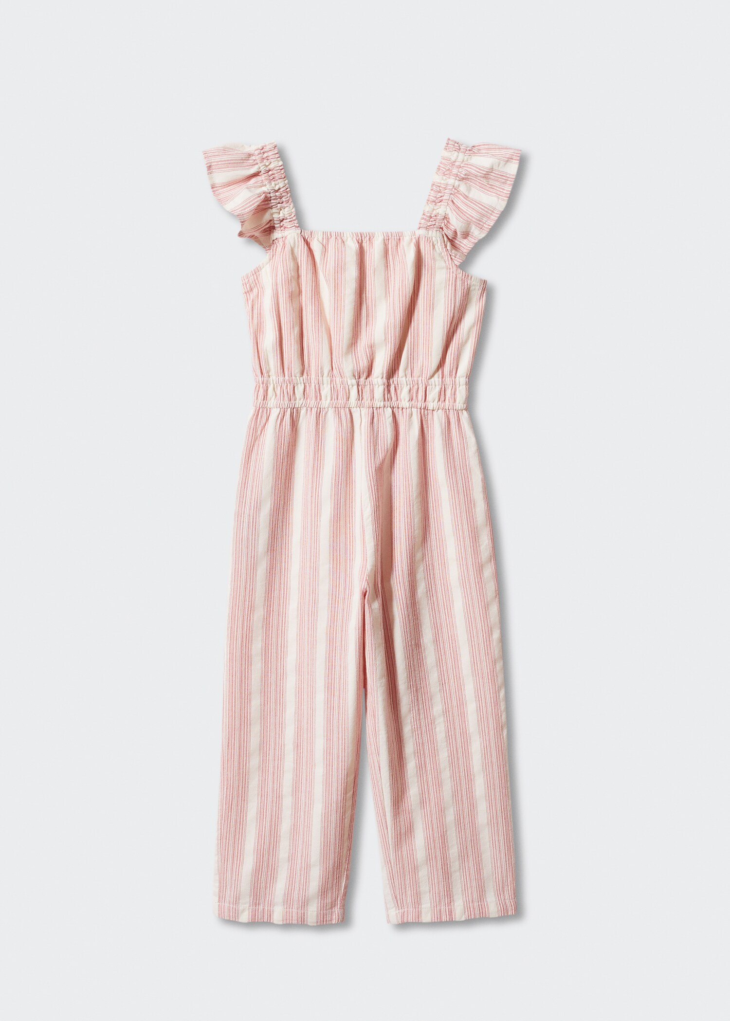 Striped cotton jumpsuit - Article without model