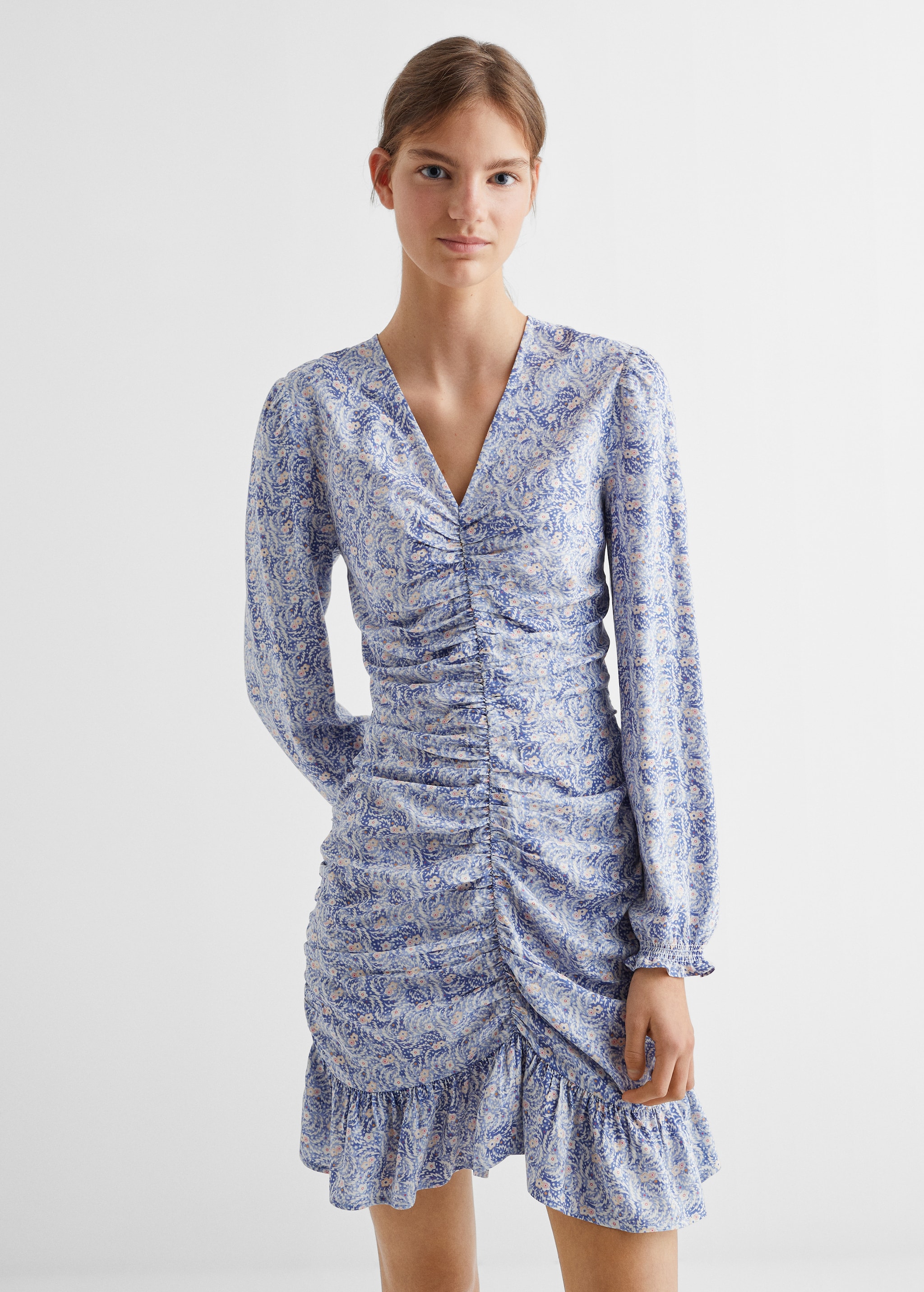 Robe à fleurs MANGO OUTLET Luxembourg - Main Image