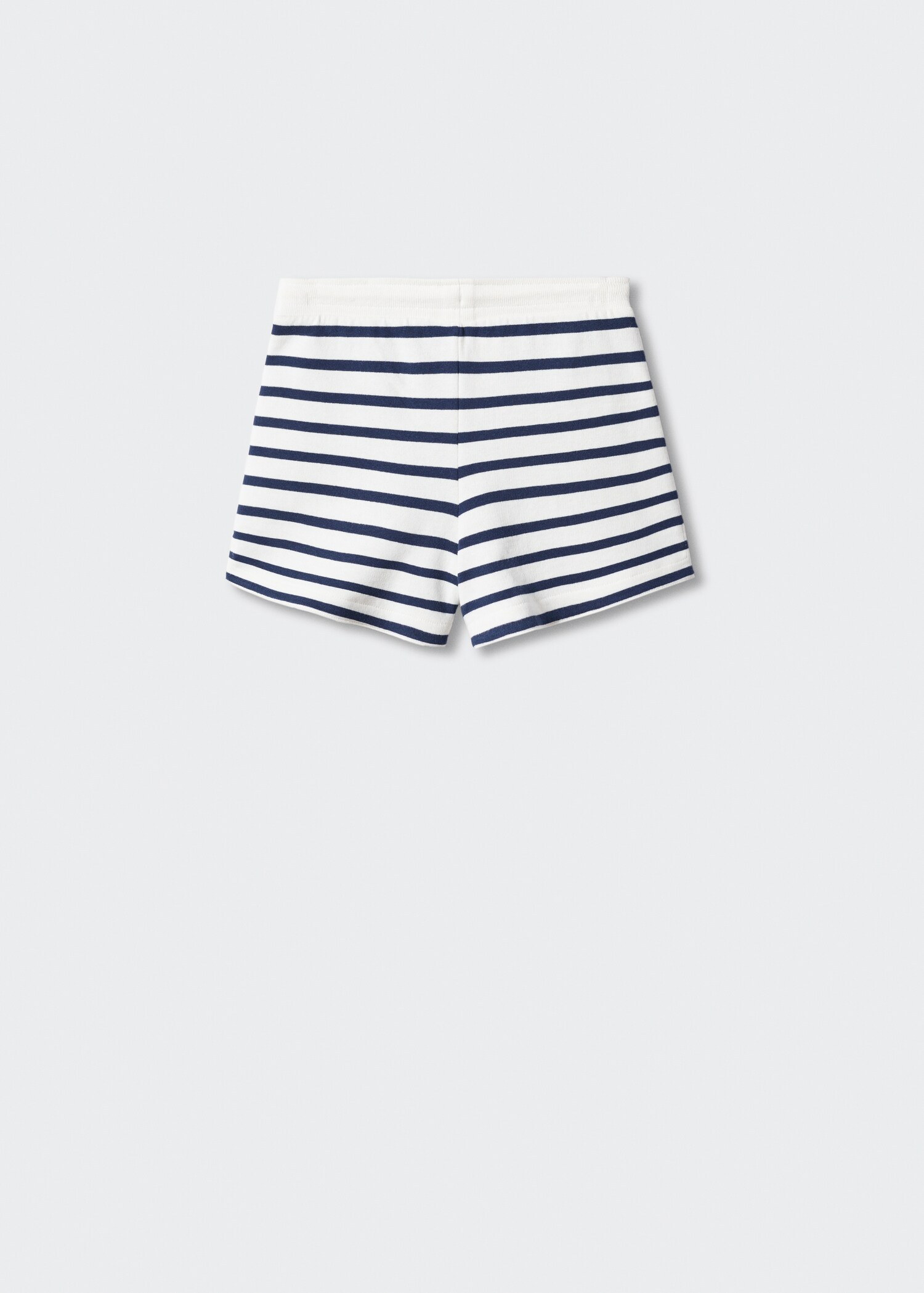 Short à rayures coton - Verso de l’article