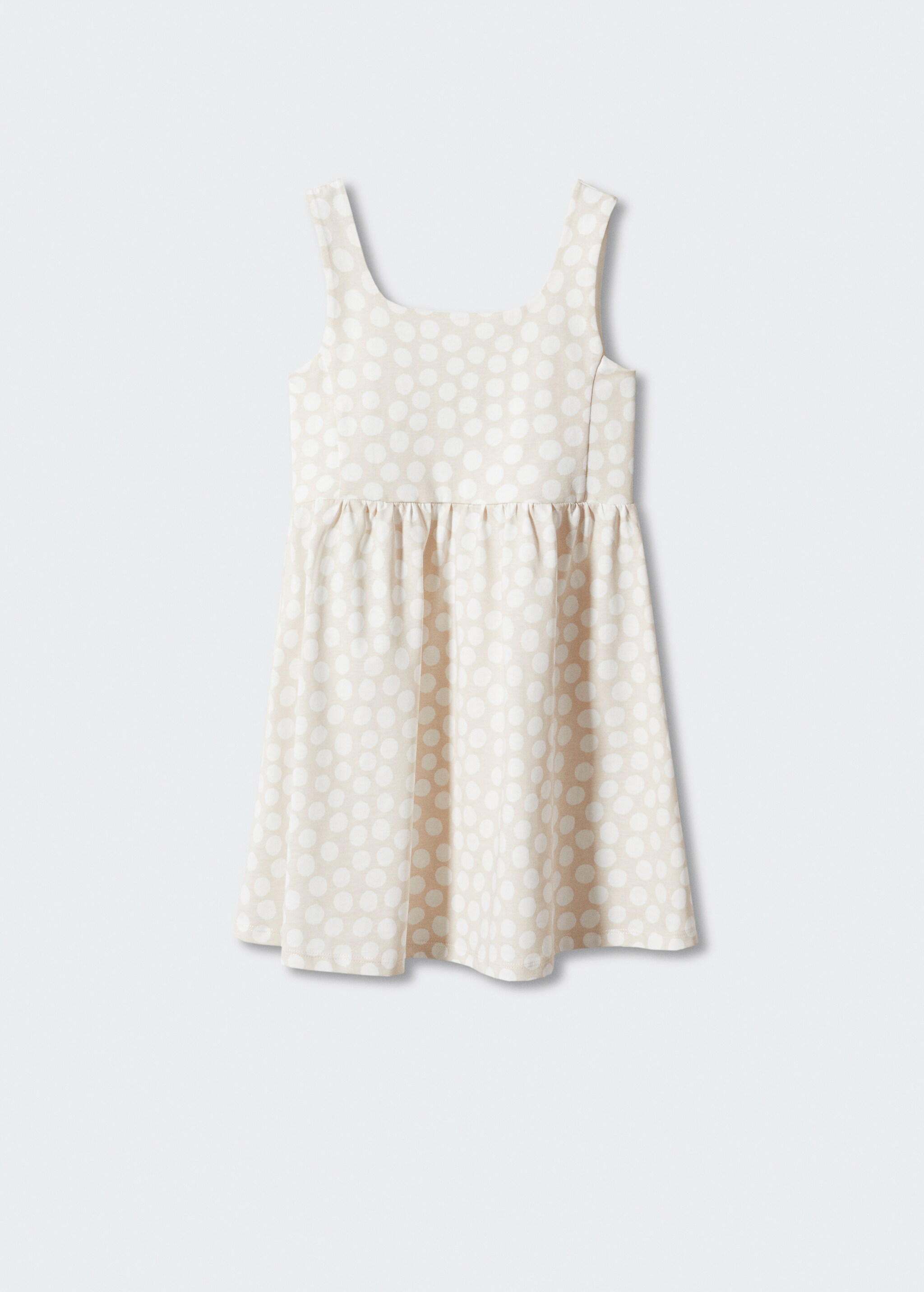 Polka-dots cotton dress - Article without model