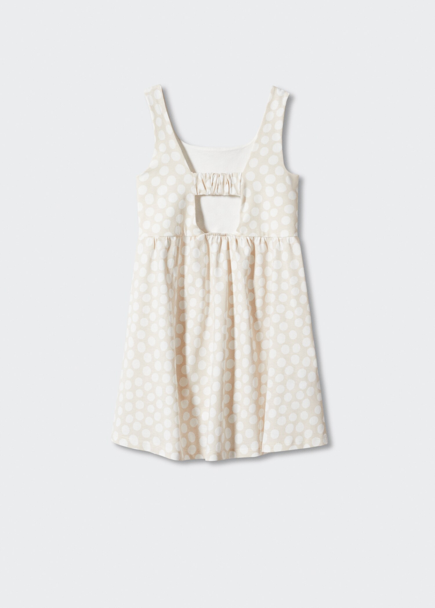 Robe coton à pois - Verso de l’article