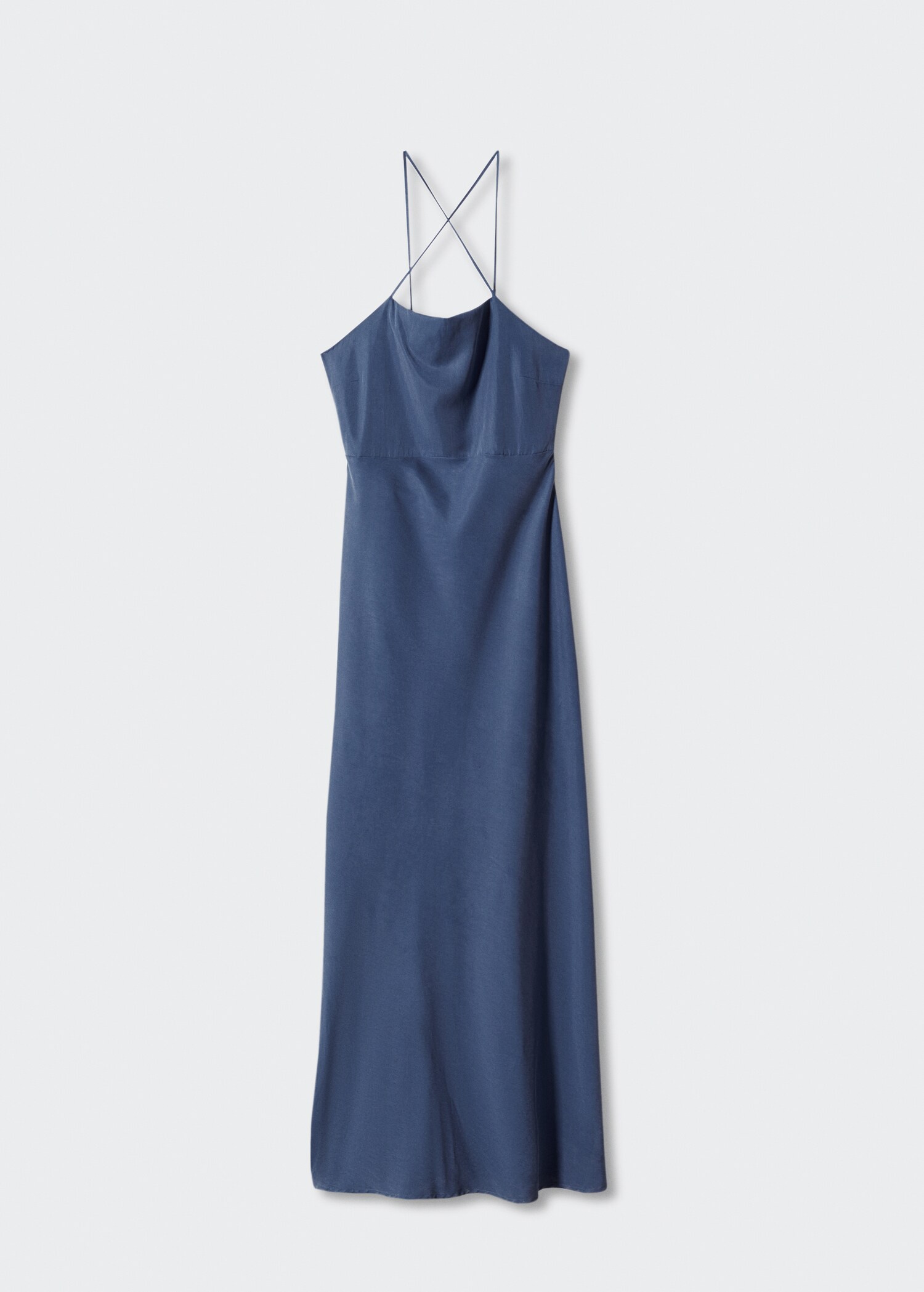Vestido largo cruzado - Artículo sin modelo