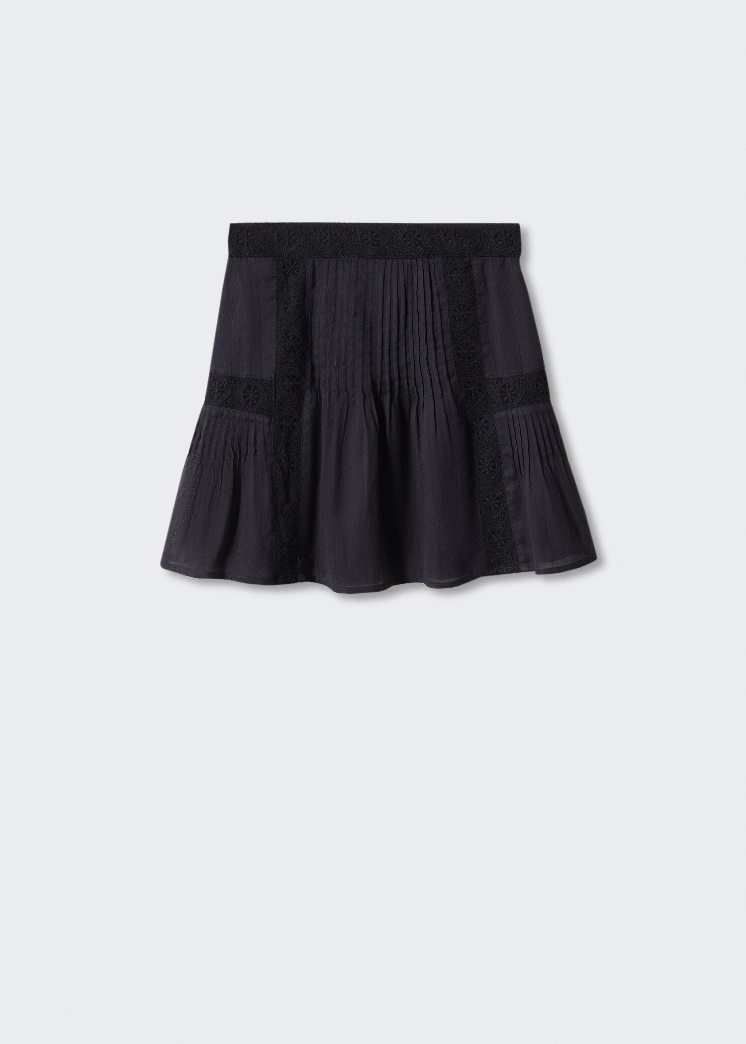 Ruffled cotton skirt - Article without model