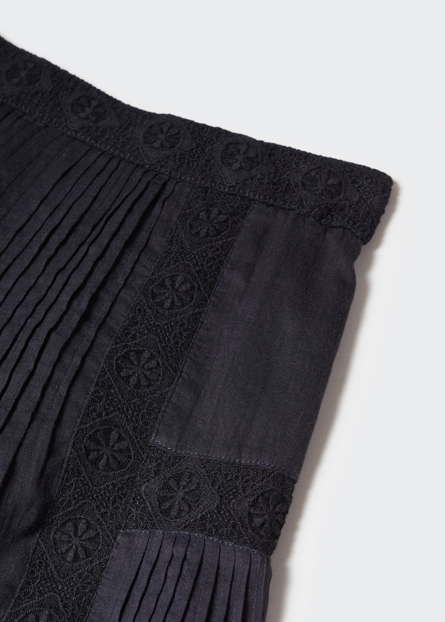 Ruffled cotton skirt - Details of the article 8