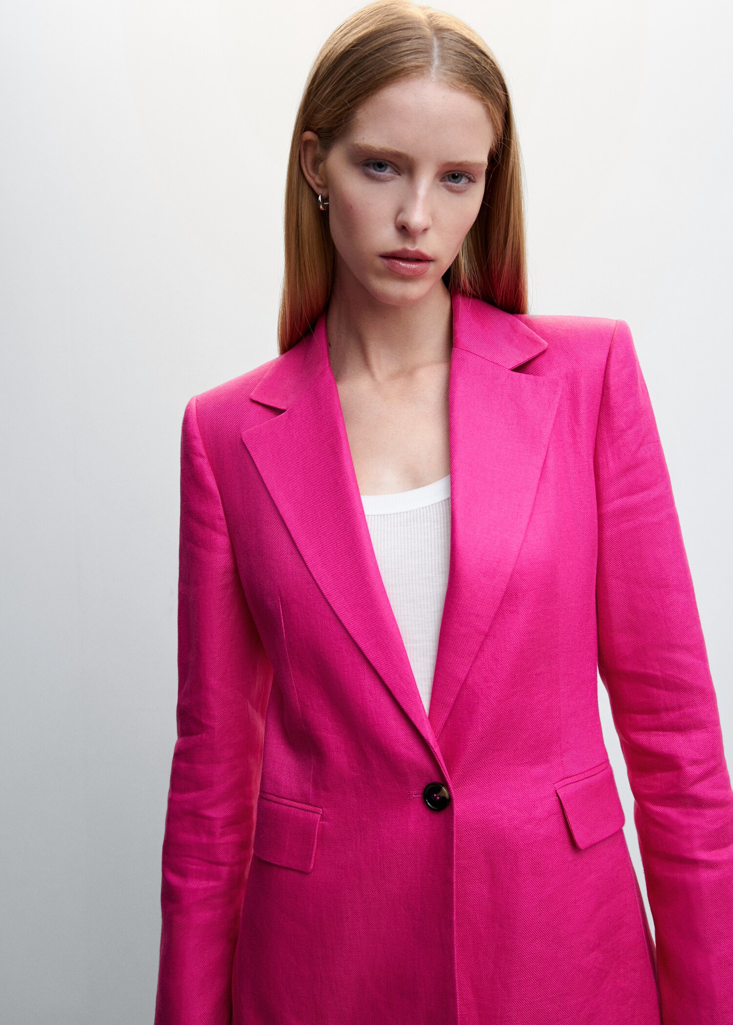 Blazer i 100% lin - Artikkeldetalj 1