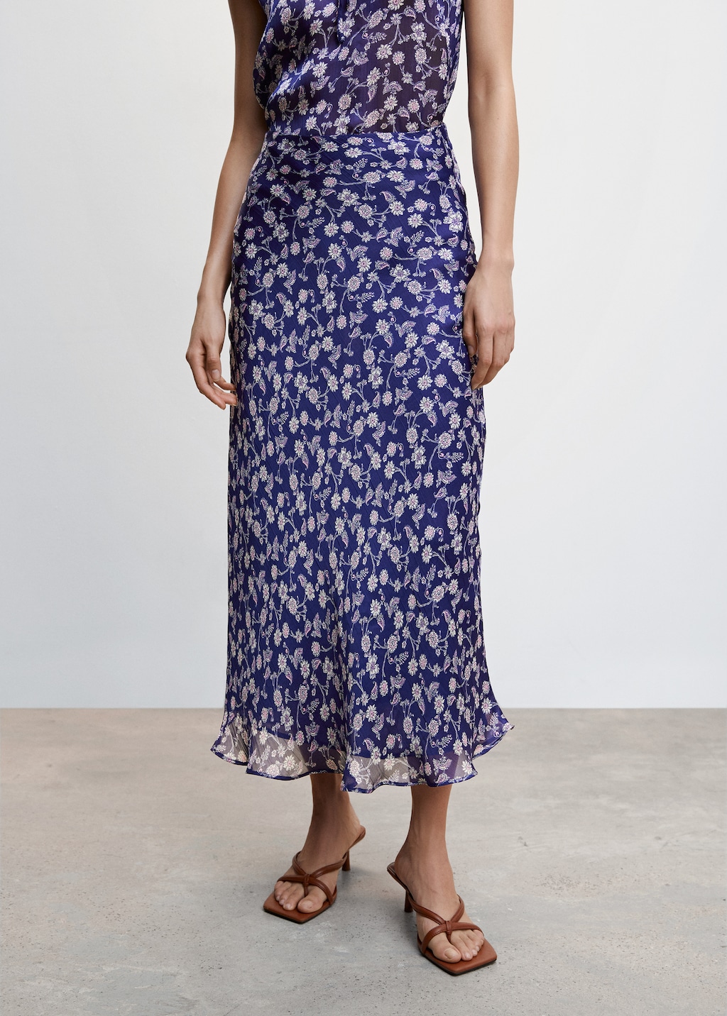 Jupe longue mango outlet outlet