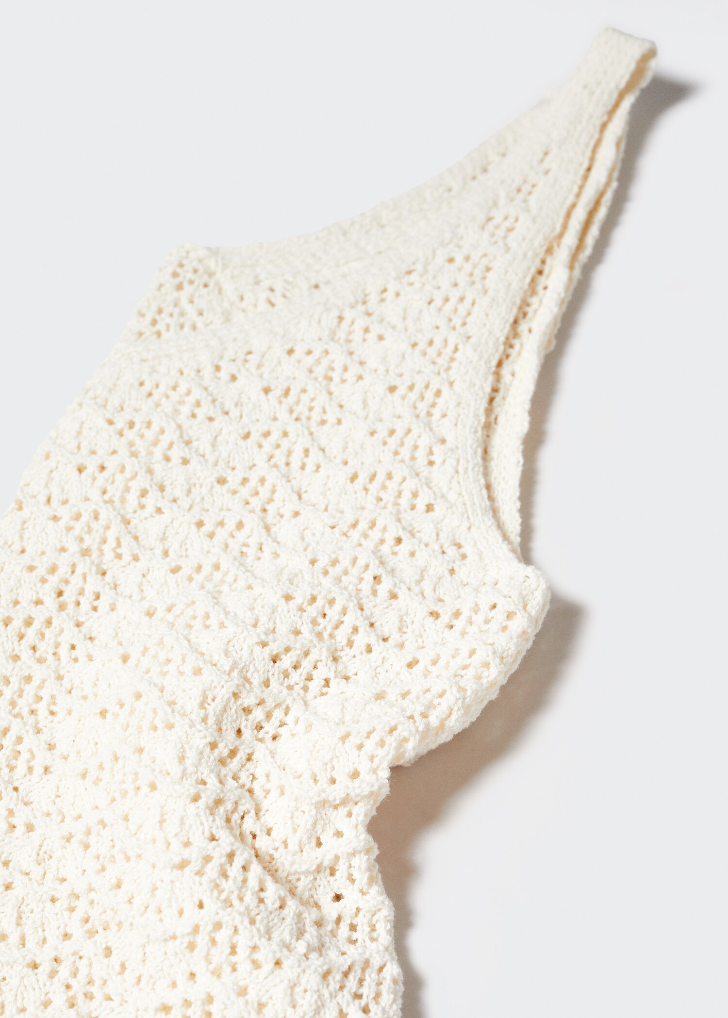Openwork details knit top - Details of the article 8