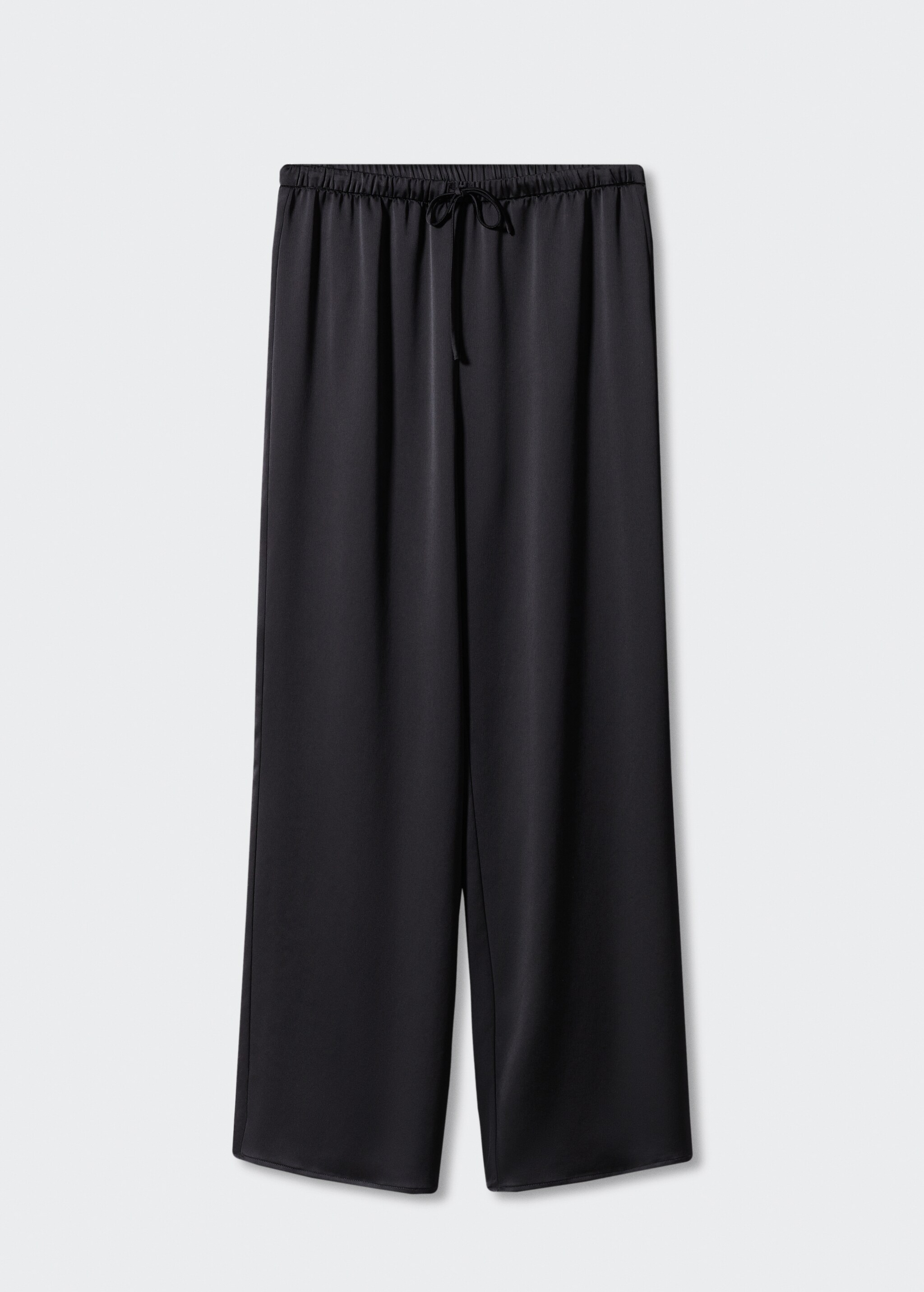 Satin palazzo trousers - Article without model