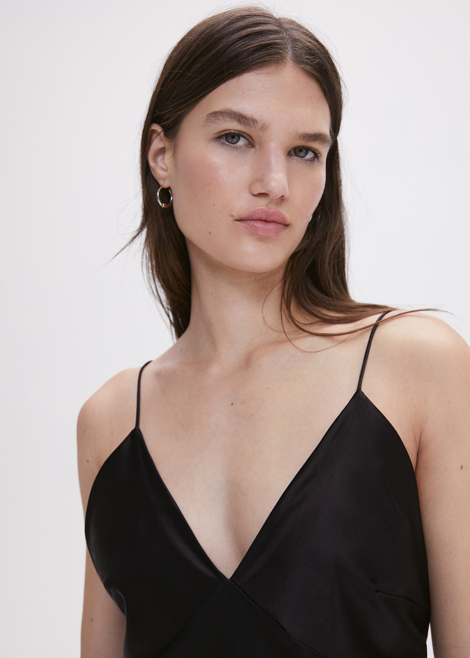 Satin camisole dress - Details of the article 1