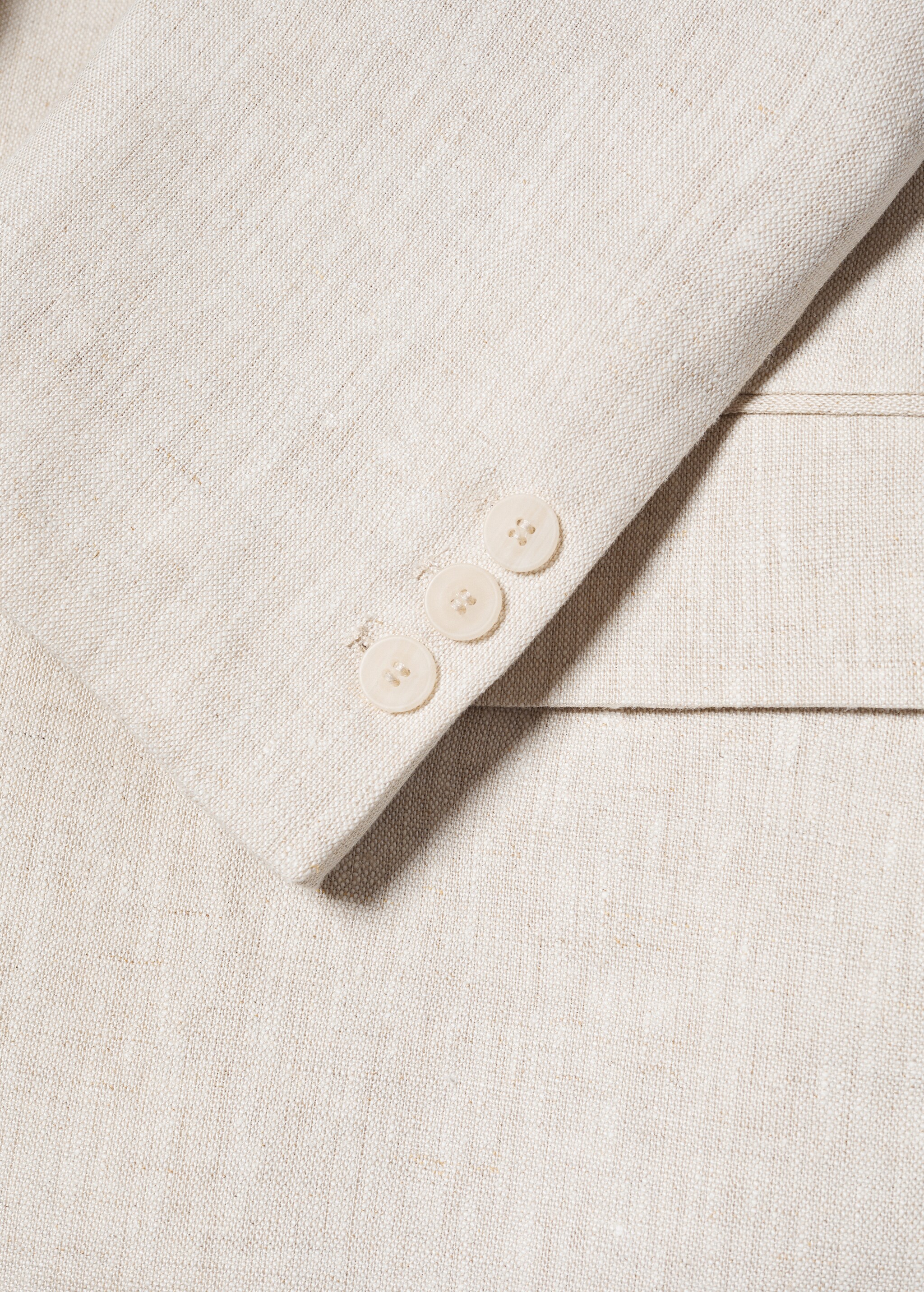 Linen oversized jacket  - Details of the article 8