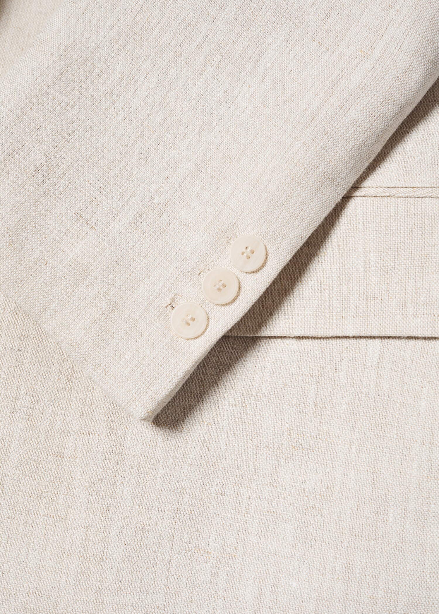 Linen oversized jacket  - Details of the article 8