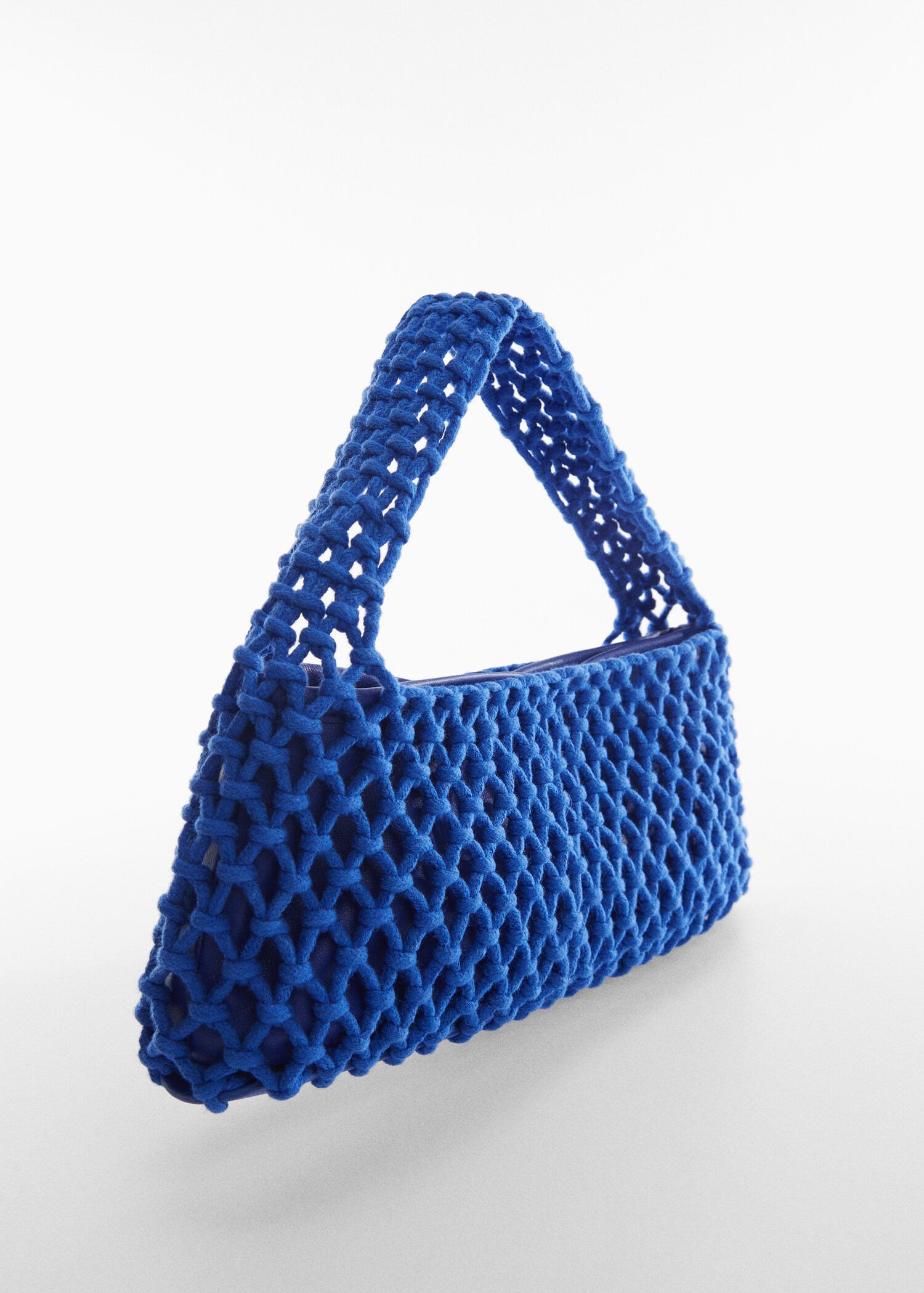 Crochet shoulder bag - Medium plane