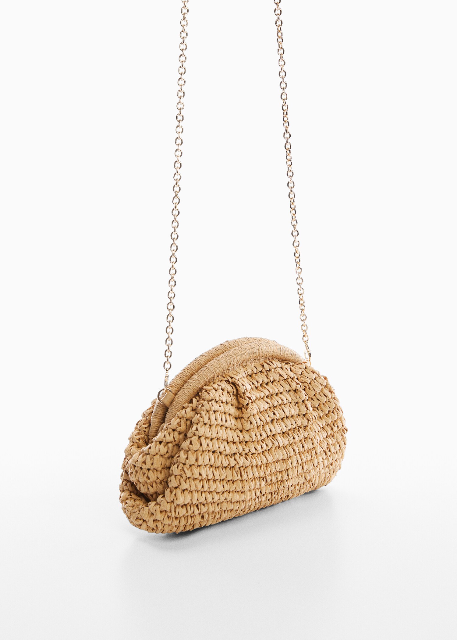 Natural fibre handbag - Medium plane