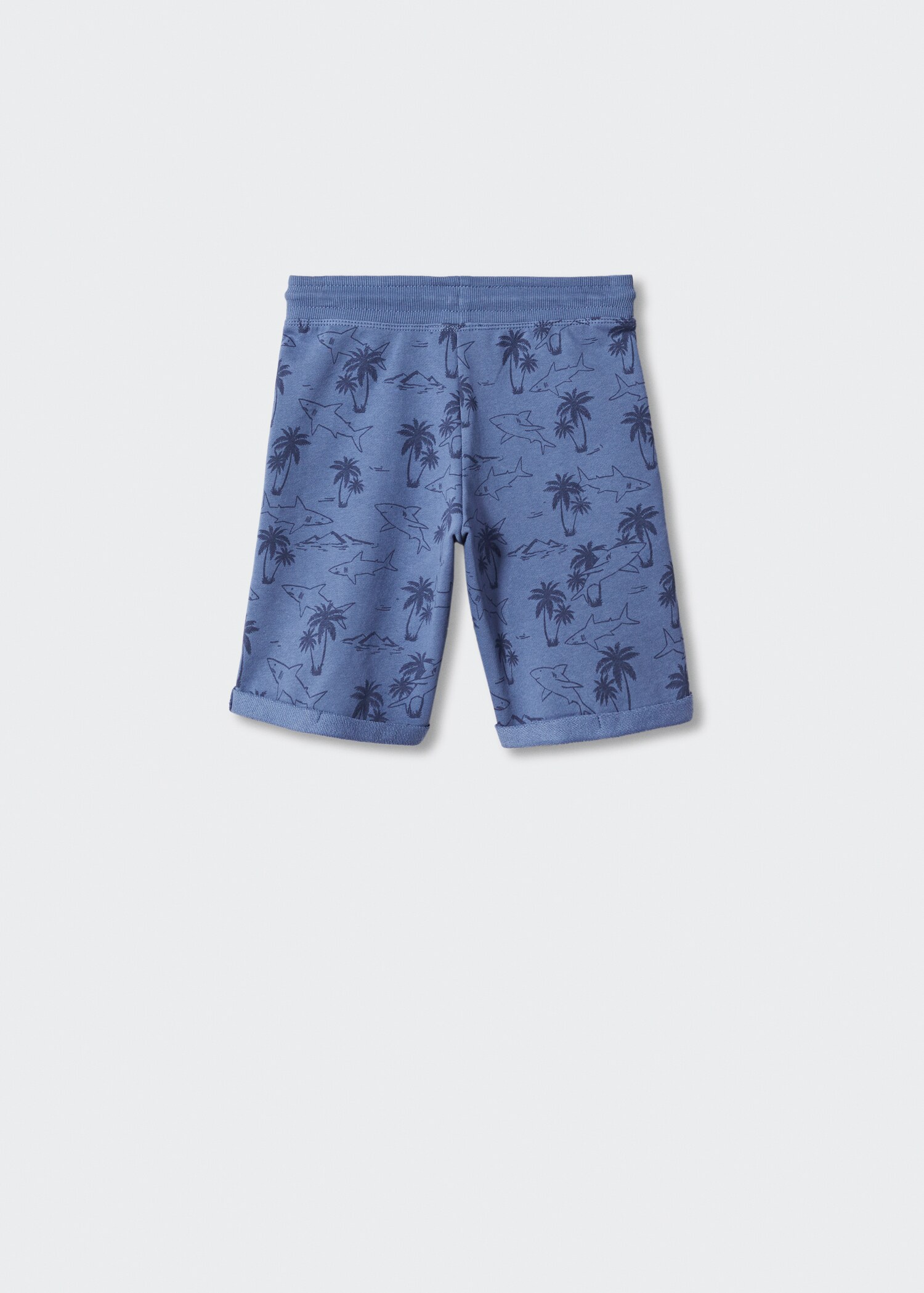 Bedruckte Bermudashorts - Rückseite des Artikels