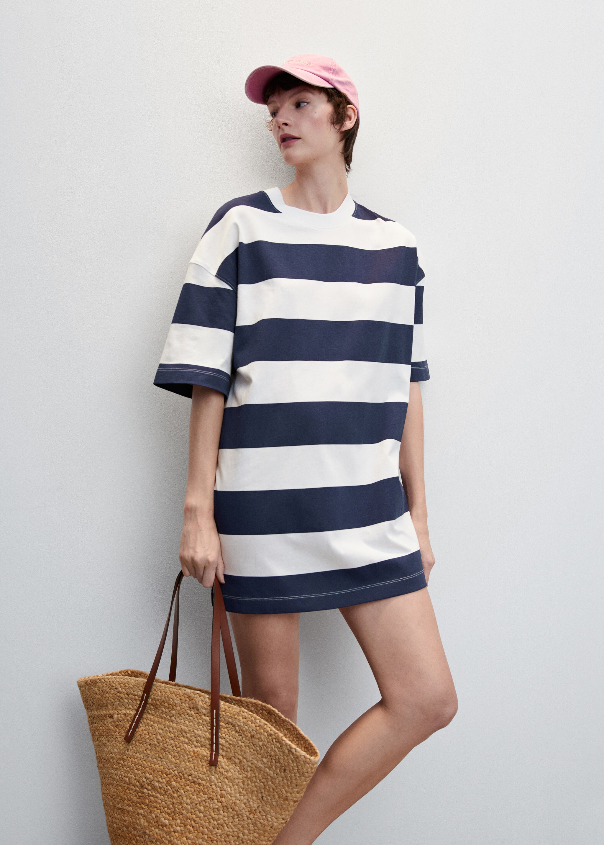  Striped cotton camisole - Details of the article 2