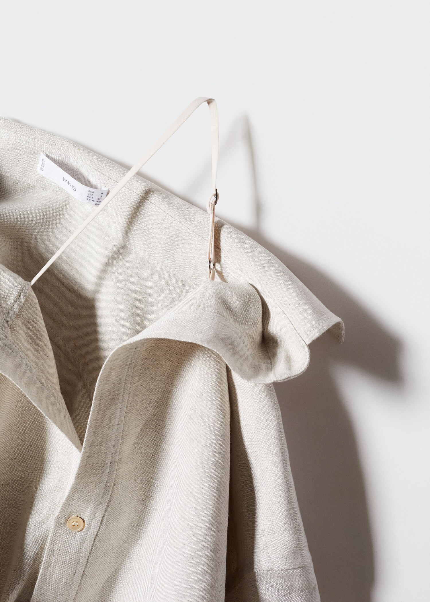 Camisa crop abullonada - Detalle del artículo 8