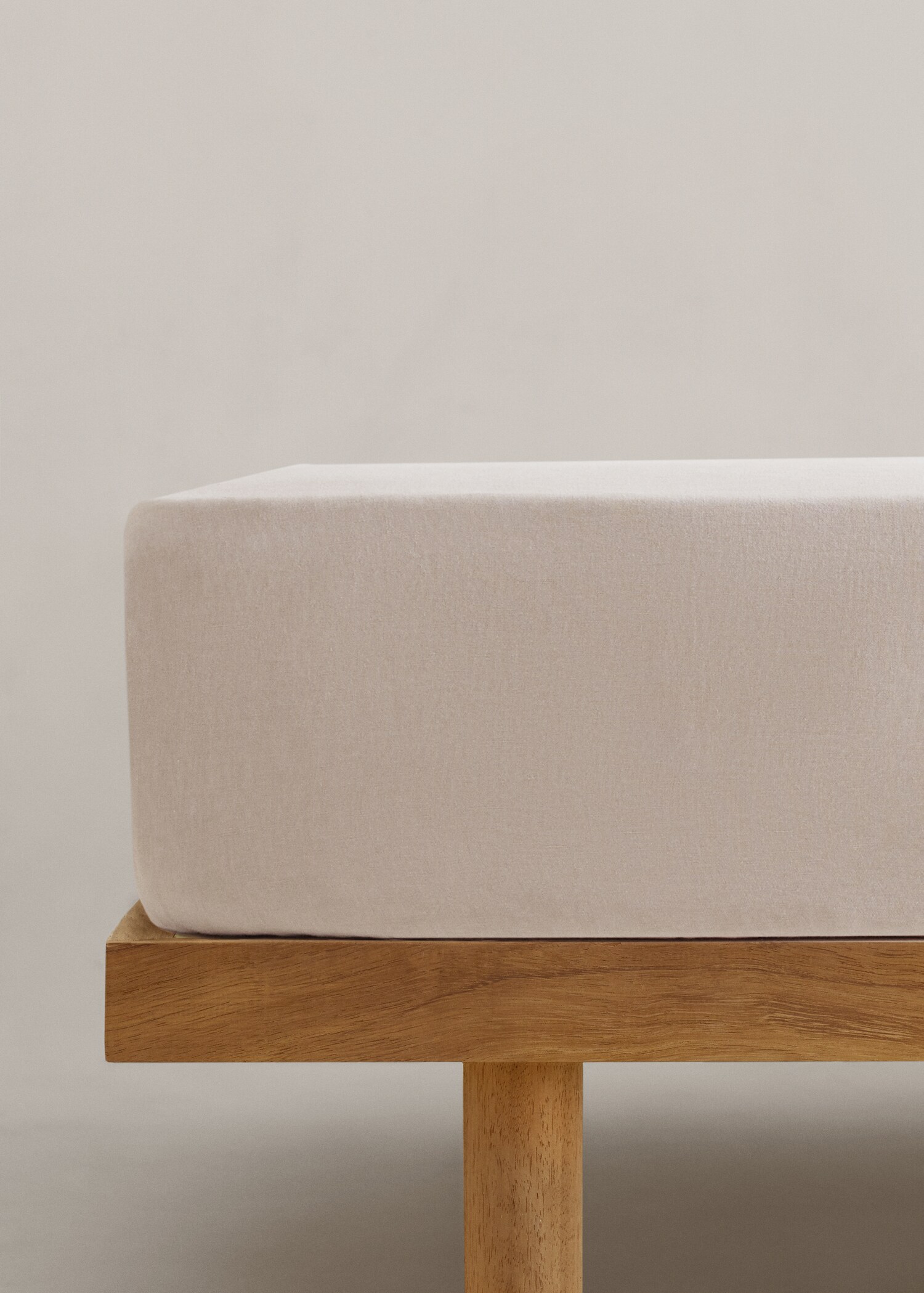 100% linen fitted sheet Queen bed - Article without model
