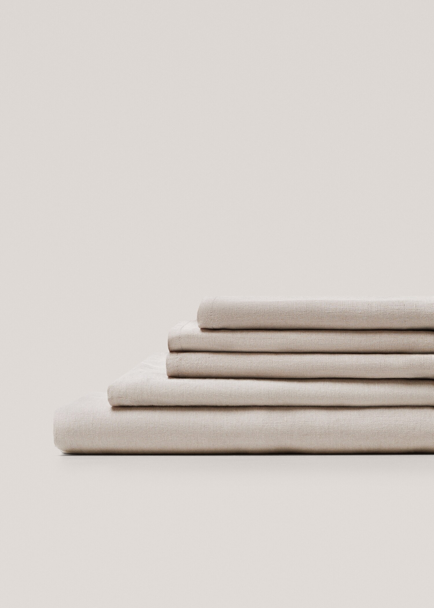 100% linen fitted sheet Queen bed - Details of the article 2