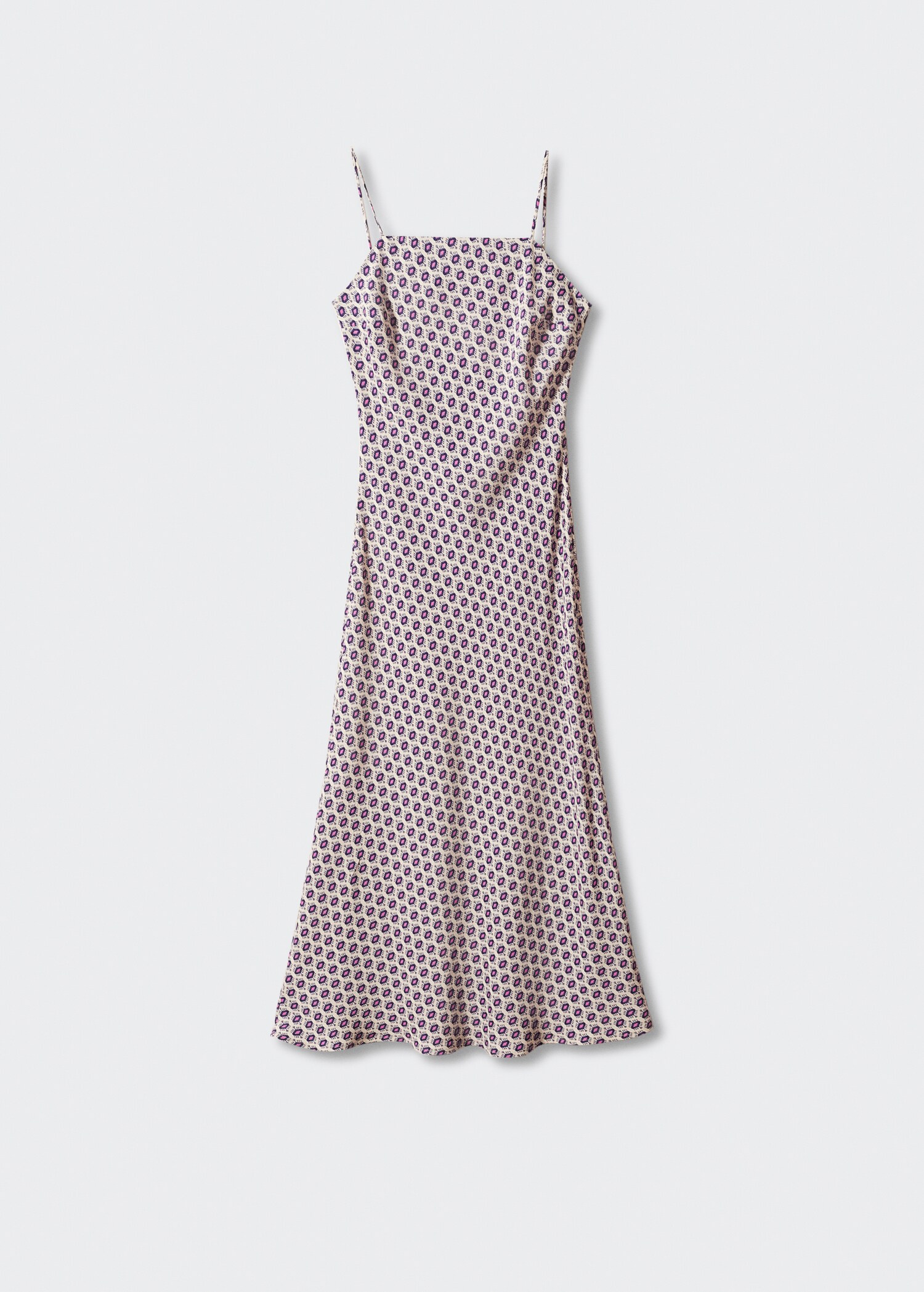 Long printed dress - Article without model