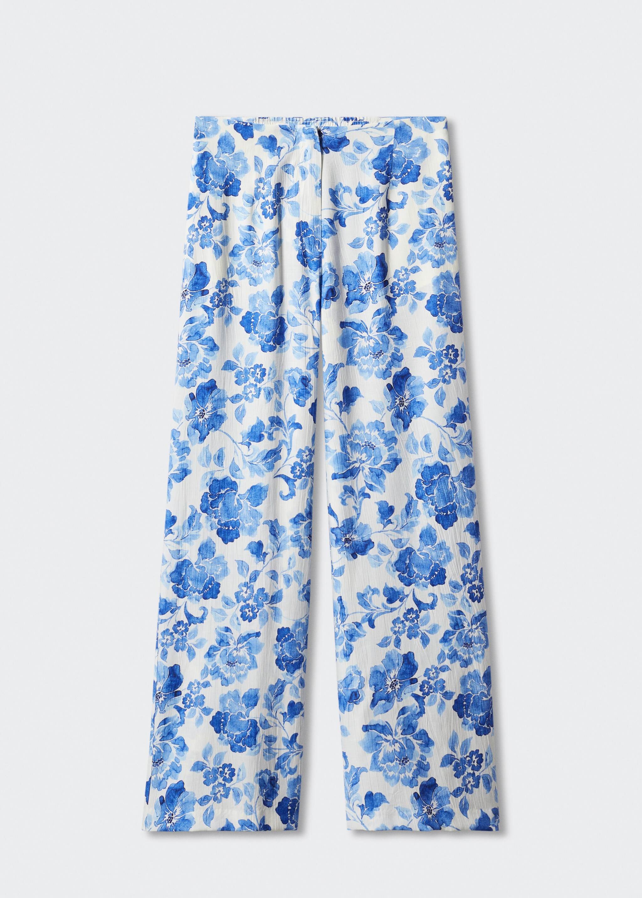 Floral palazzo trousers - Article without model