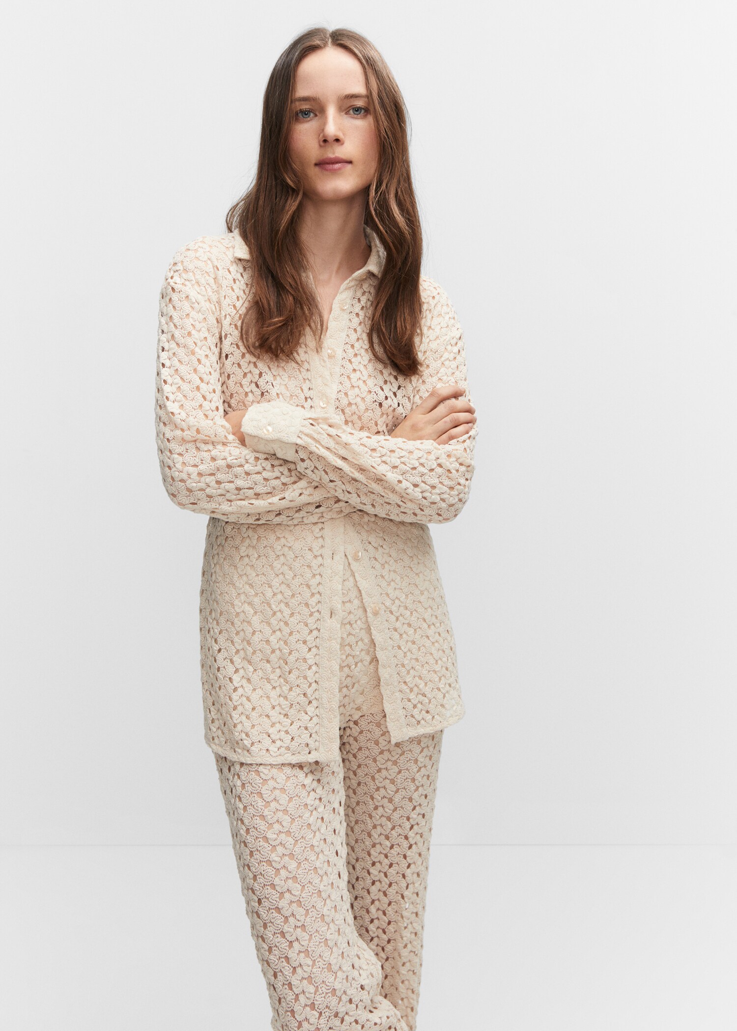 Crochet shirt - Medium plane