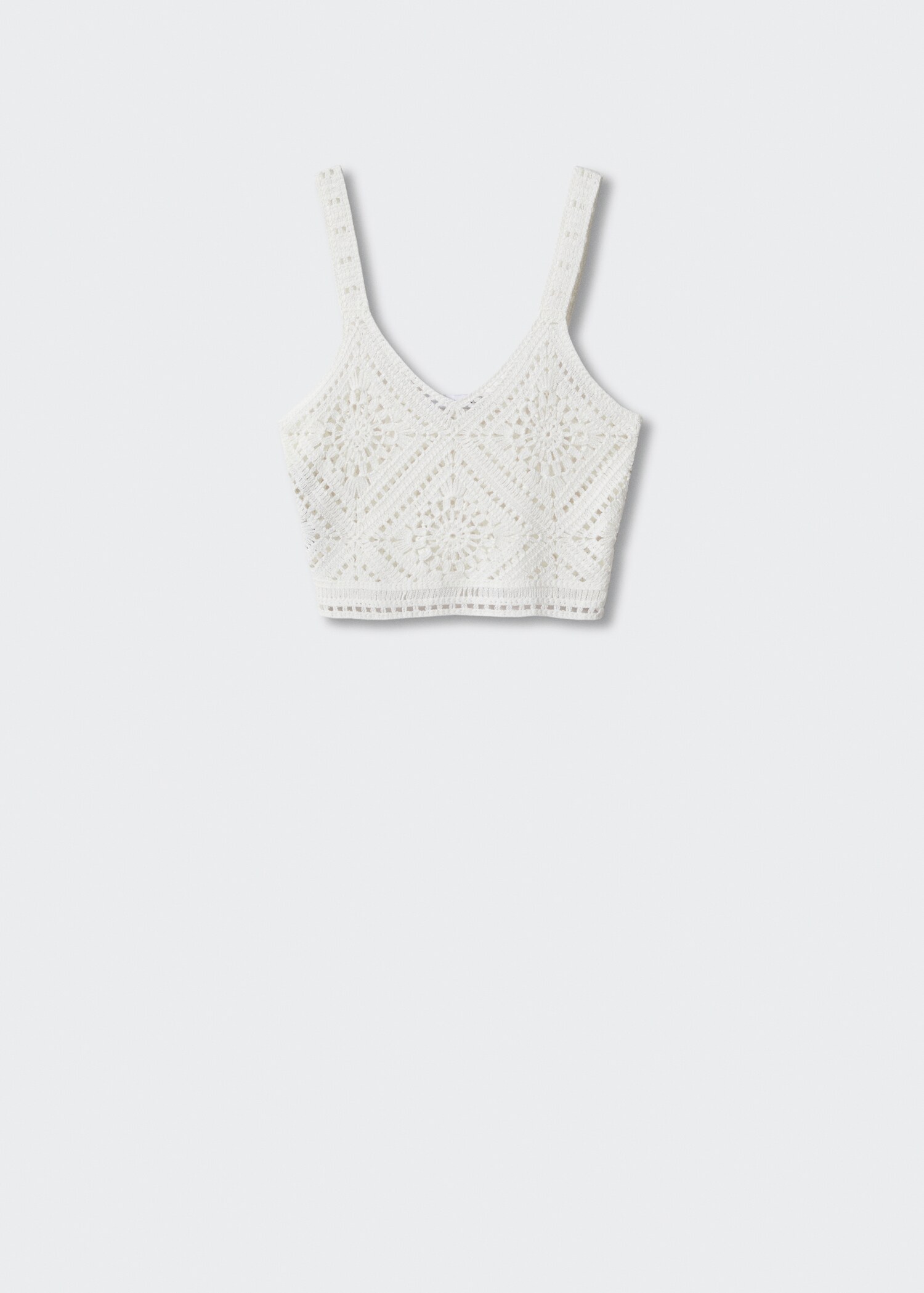 Crochet crop top - Article without model