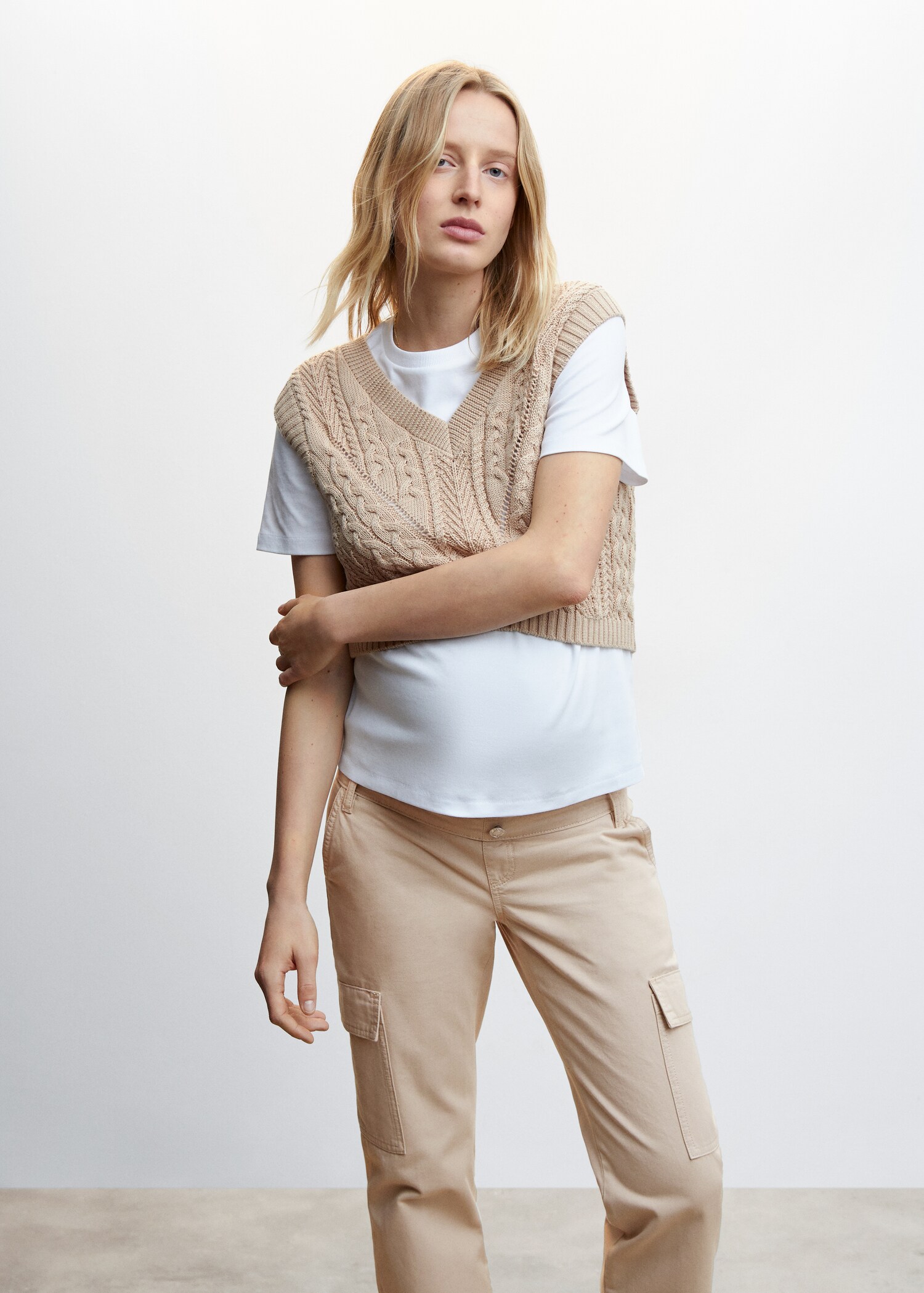 Maternity cargo jeans - Details of the article 1