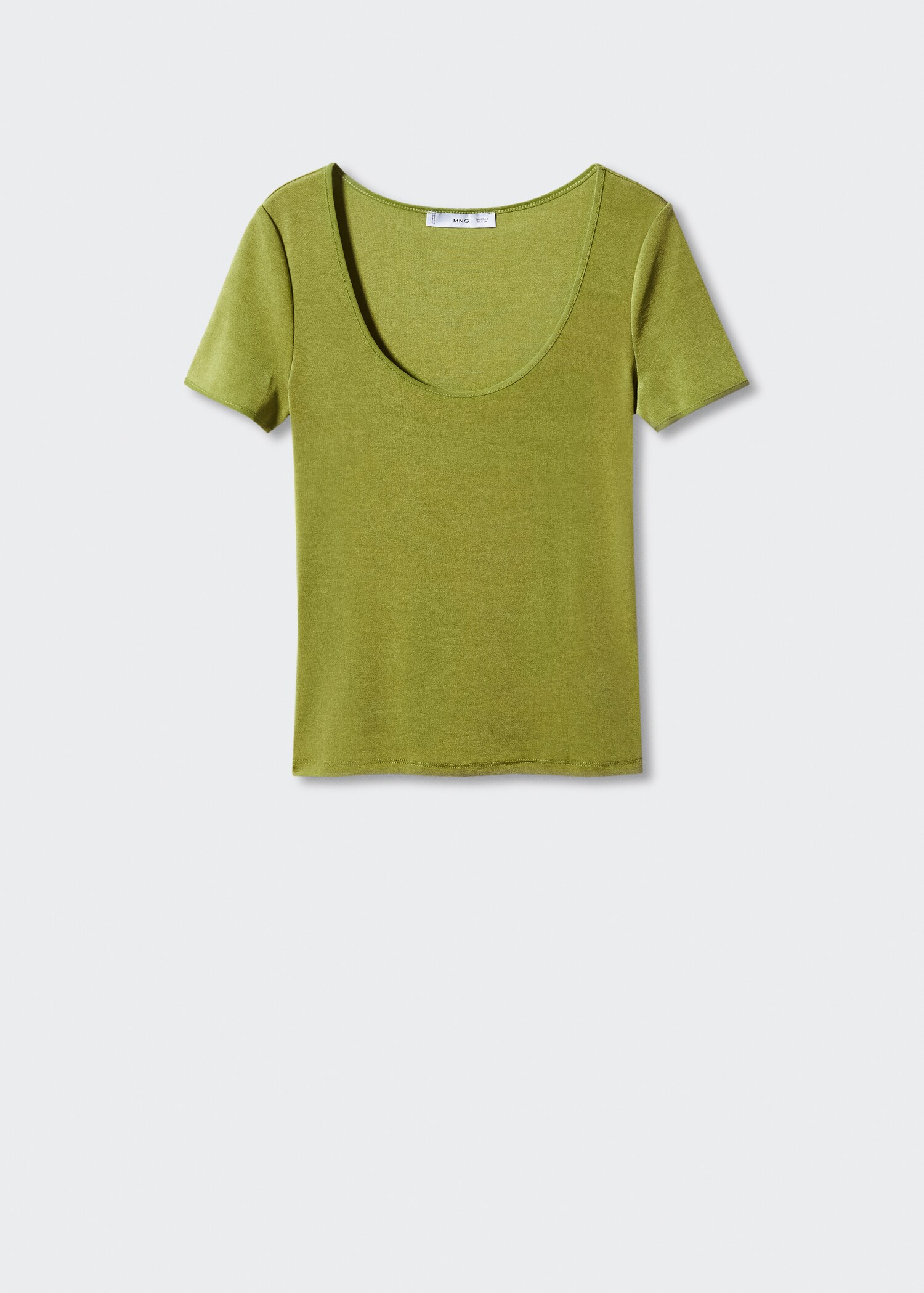 T-Shirt mit tiefem Ausschnitt - Artikel ohne Model