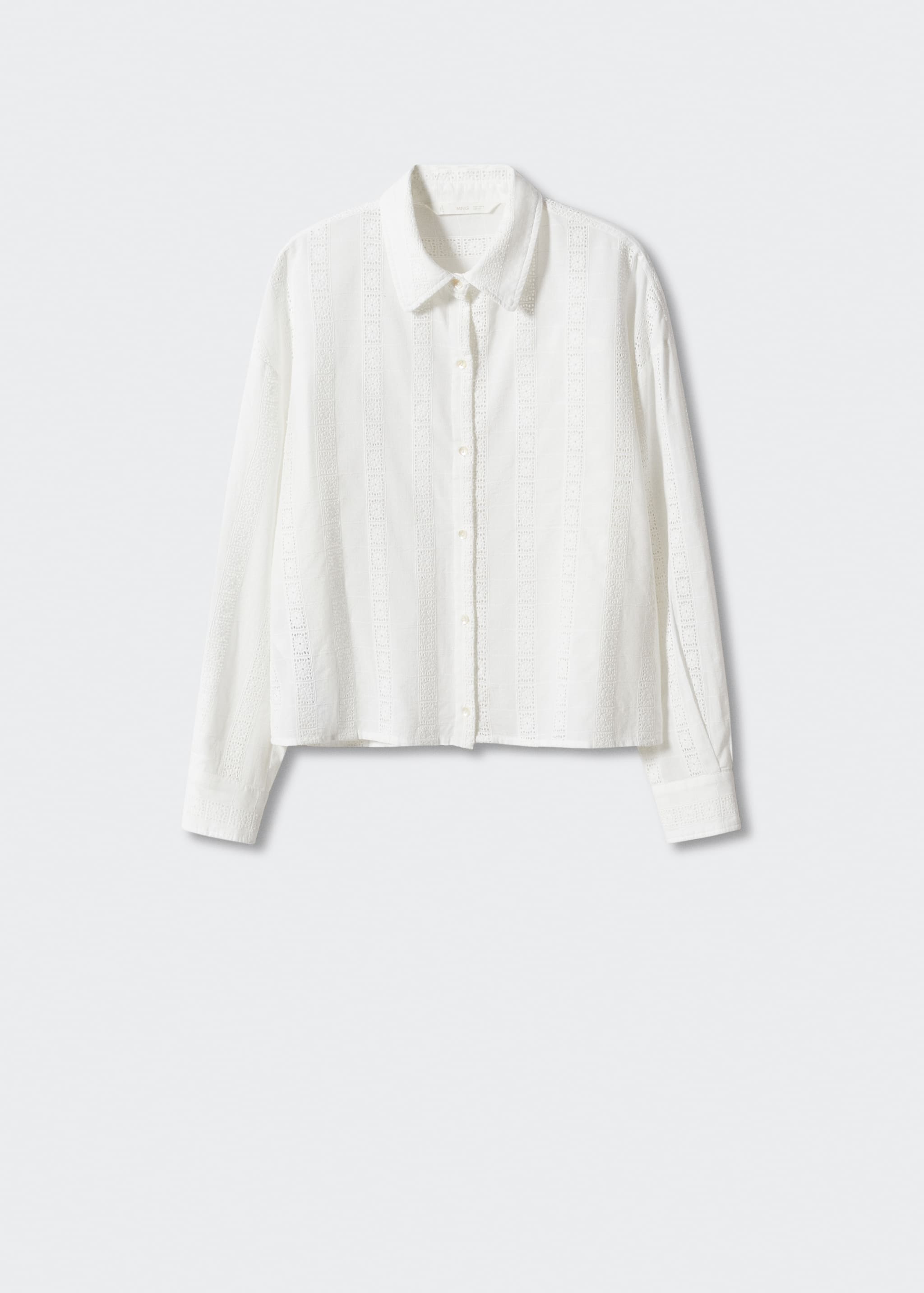 Camisa algodón bordada - Artículo sin modelo
