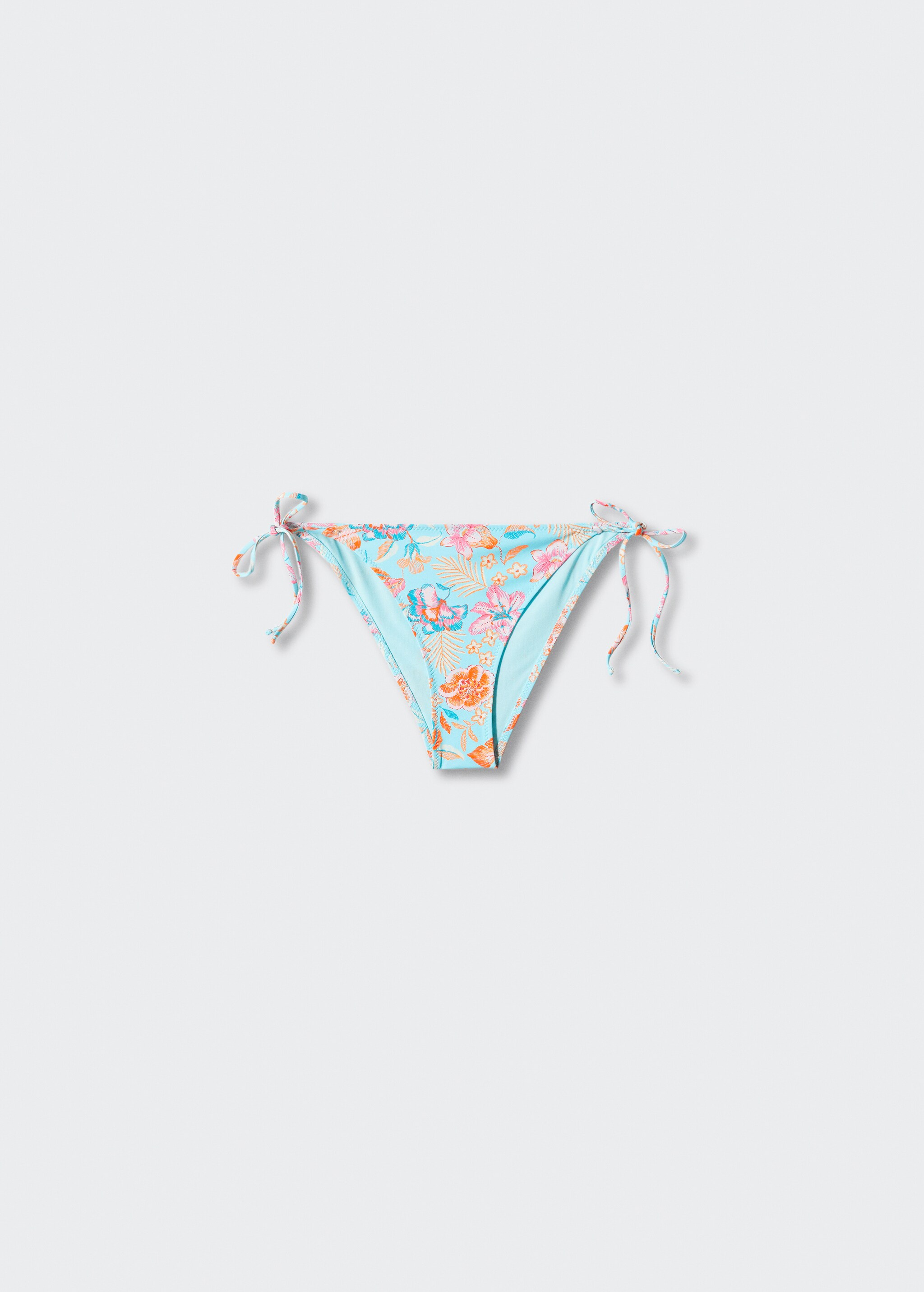Klassischer Bikini-Slip mit Blumenmuster - Artikel ohne Model