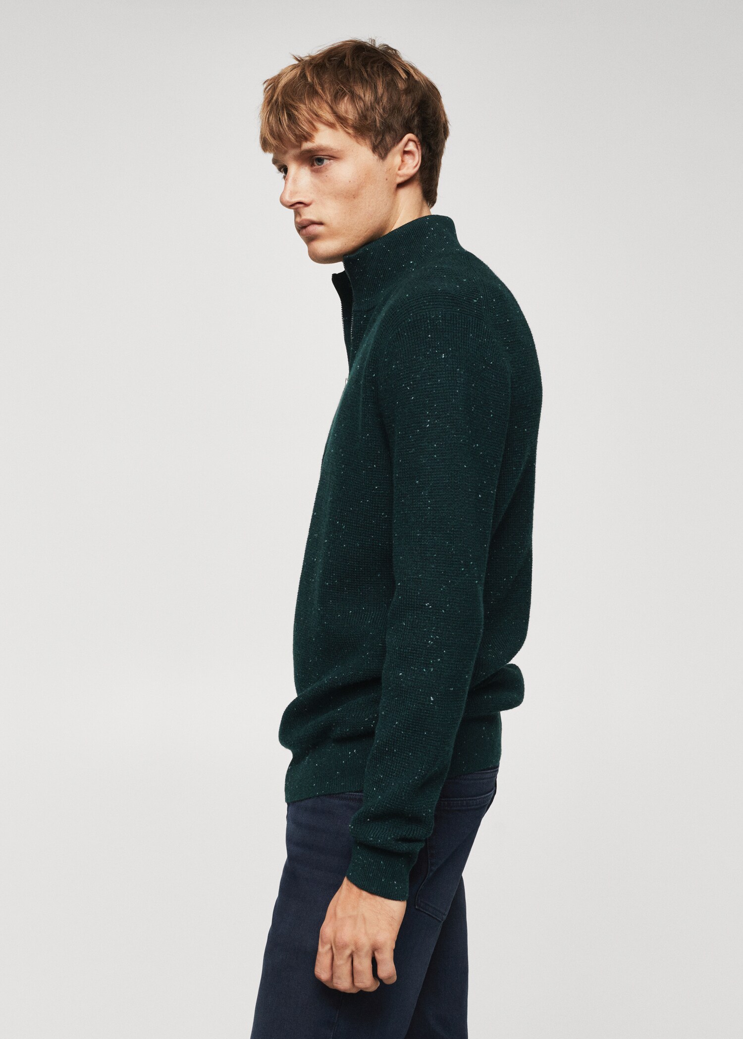 Pull-over laine col à tirette - Détail de l'article 6