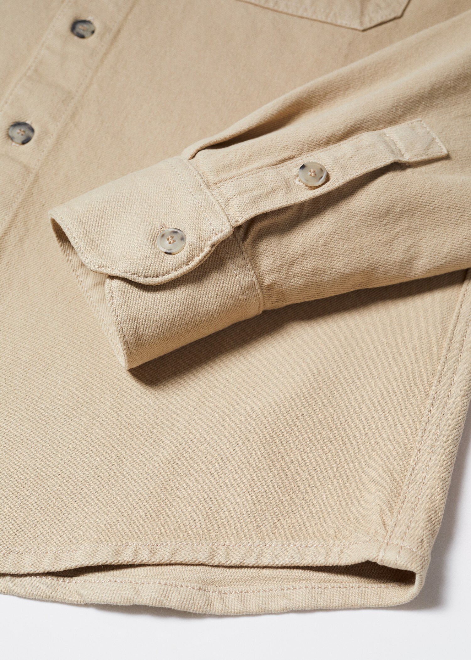 Jeans-Overshirt mit Taschen - Detail des Artikels 8