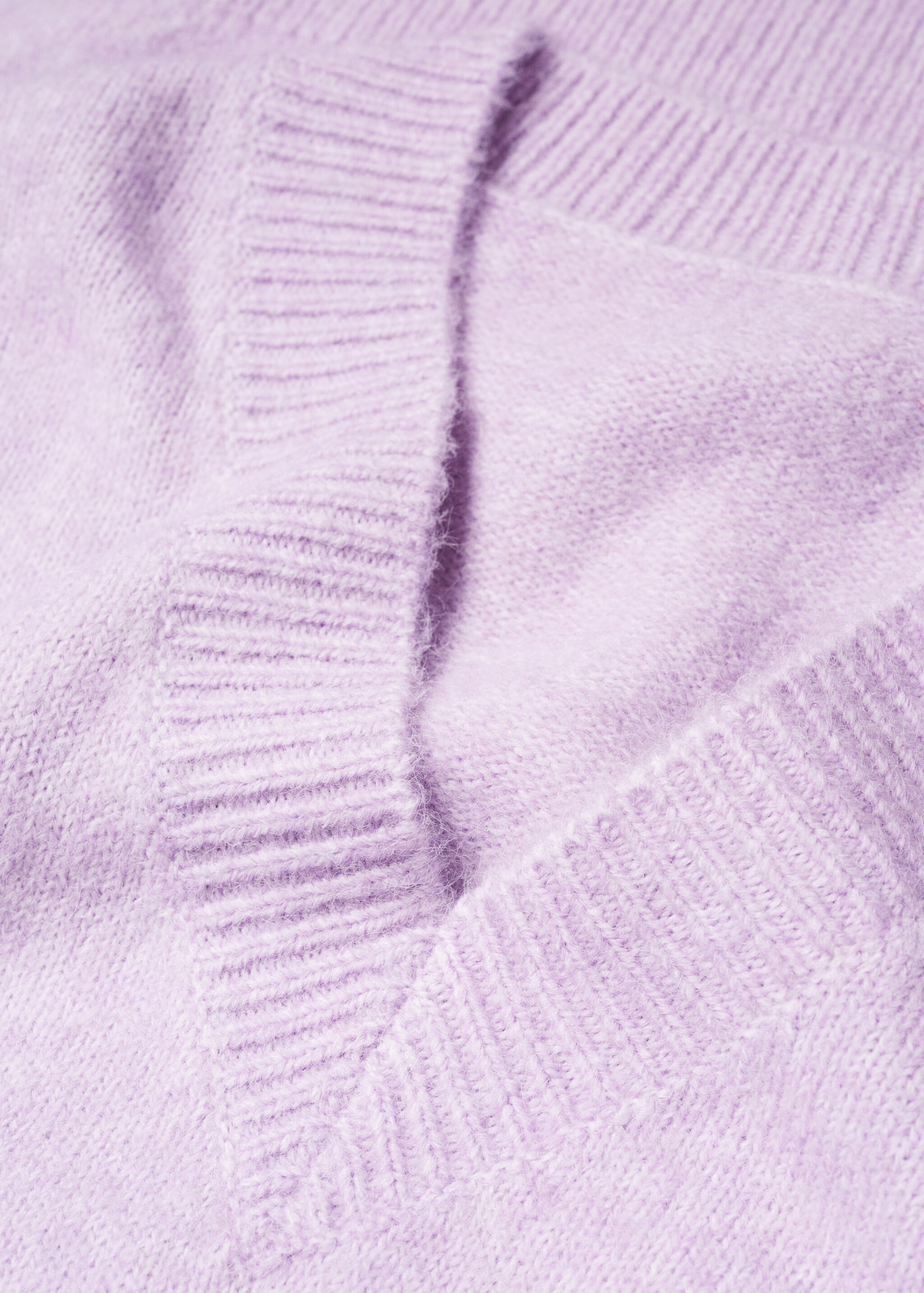 Pull-over grosse maille col V - Détail de l'article 8