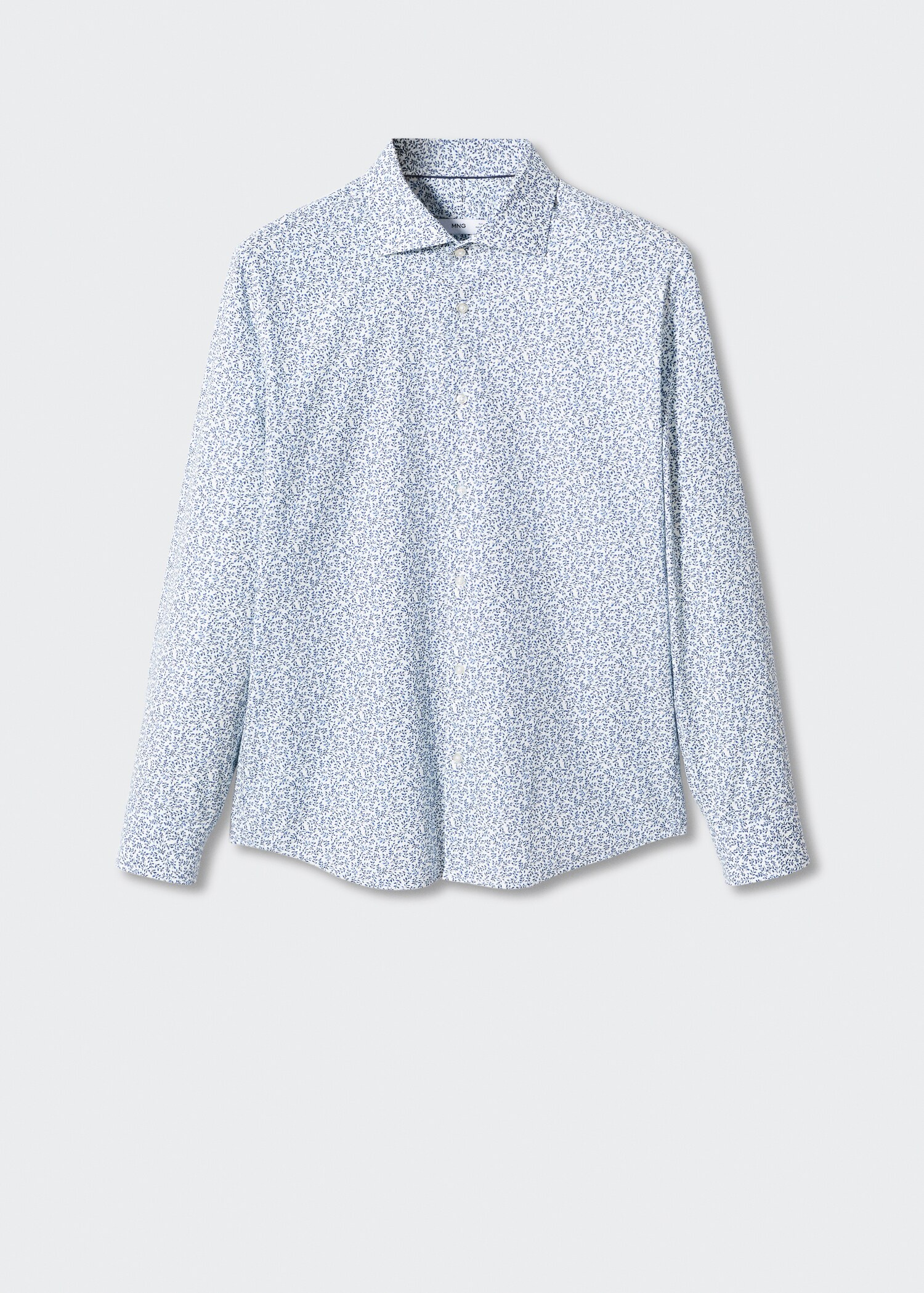Chemise slim-fit imprimée coton - Article sans modèle
