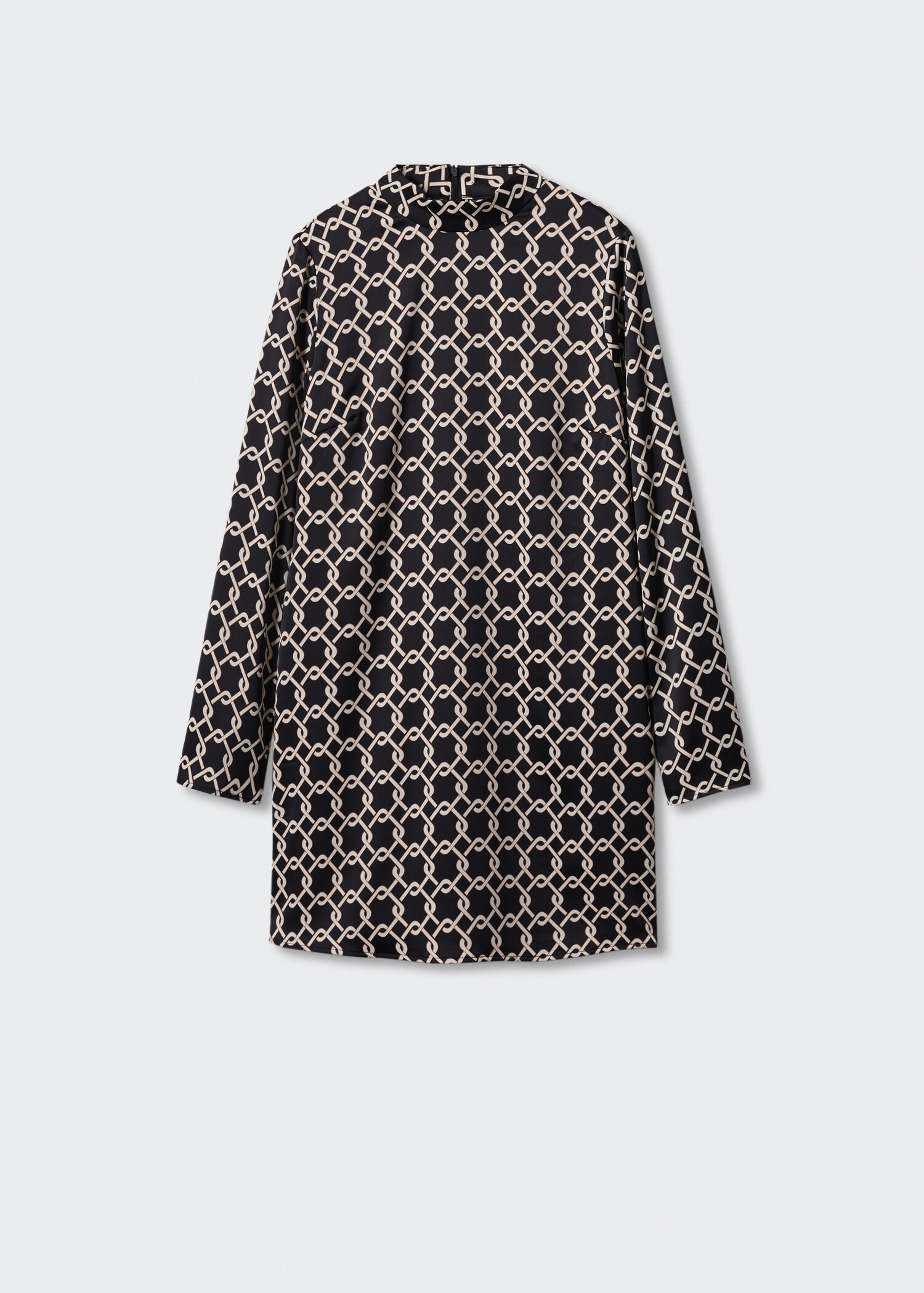 Printed retro dress Woman MANGO OUTLET USA