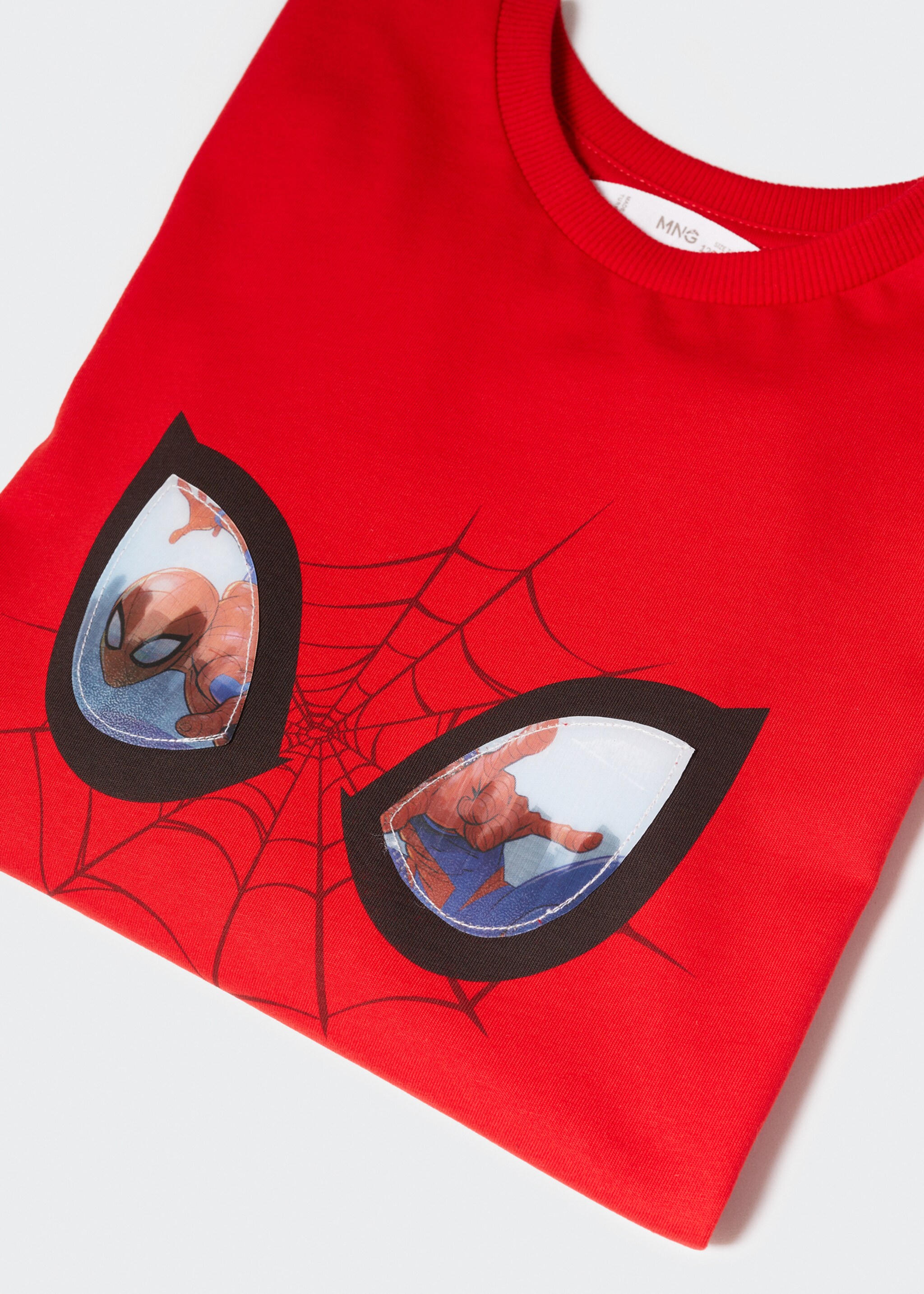 Spider-Man T-shirt - Details of the article 8, Red. Ref: 47071263-00.