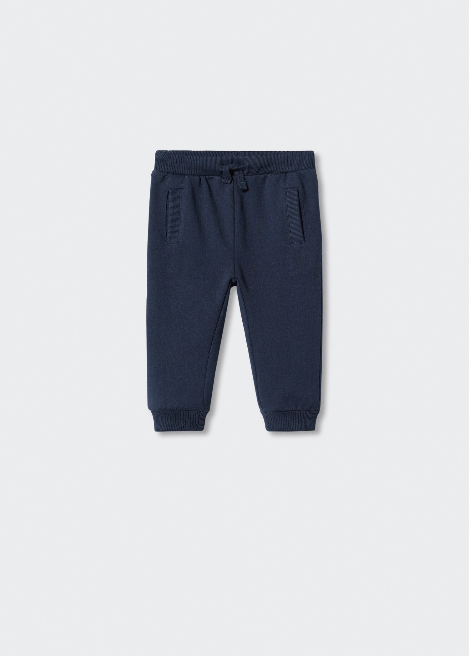 Cotton jogger-style trousers - Article without model