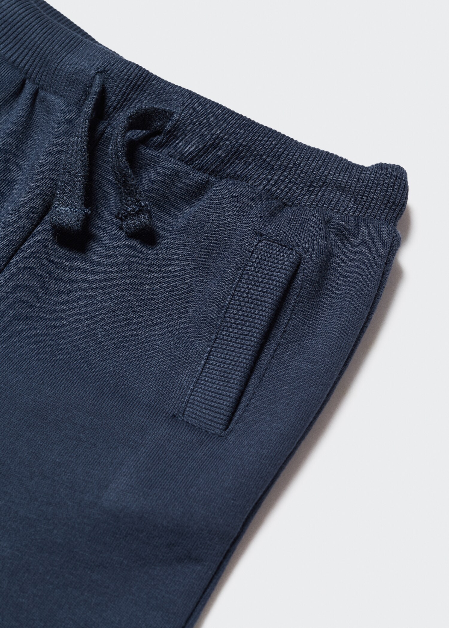 Cotton jogger-style trousers - Details of the article 8