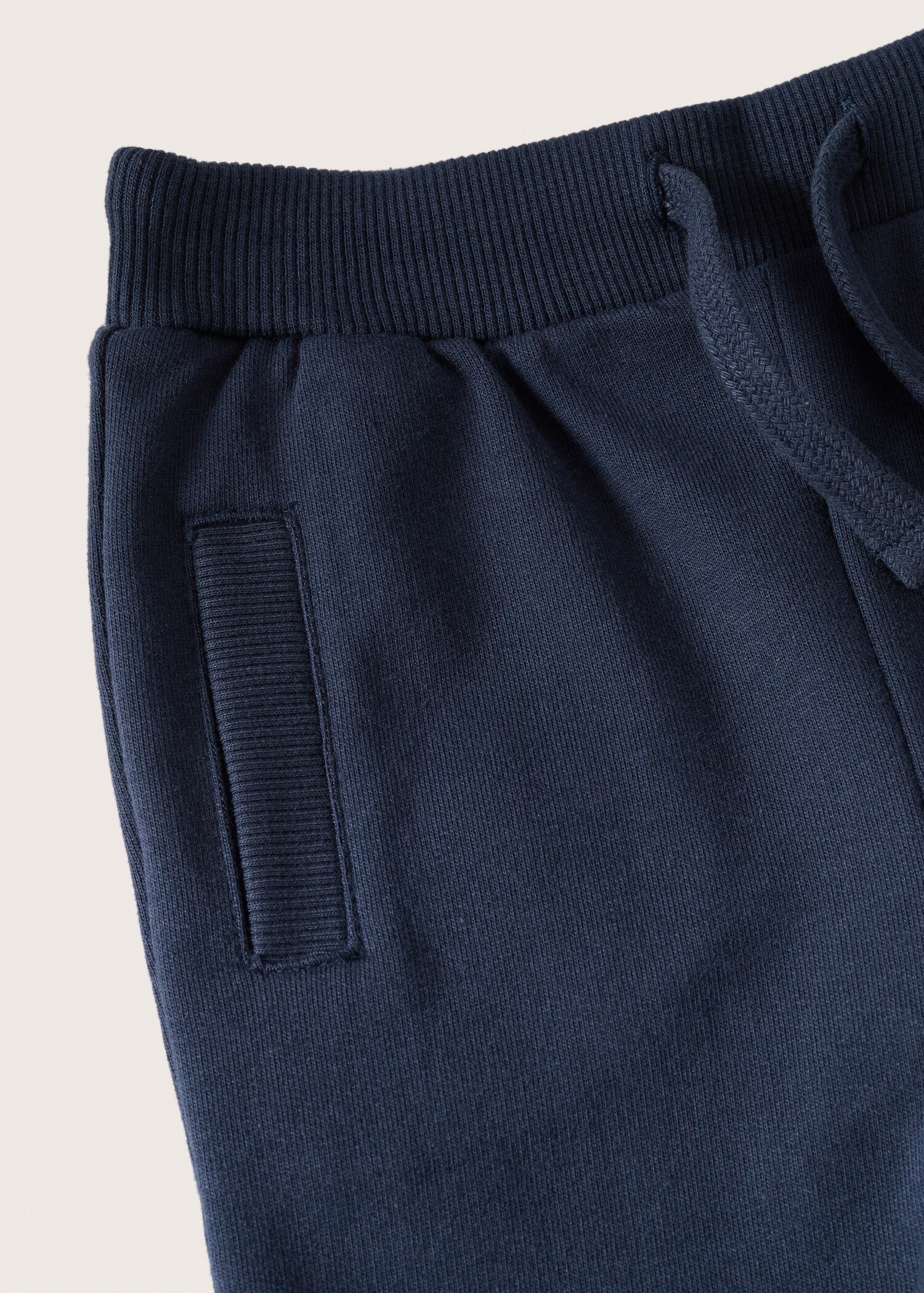 Cotton jogger-style trousers - Details of the article 9