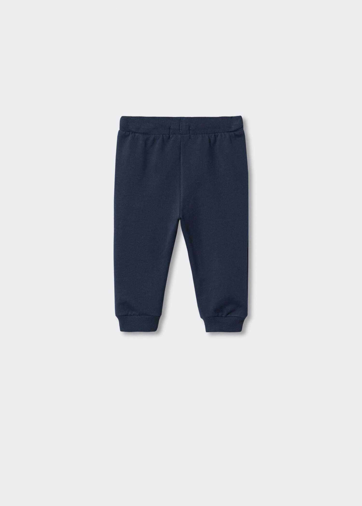 Cotton jogger-style trousers - Reverse of the article