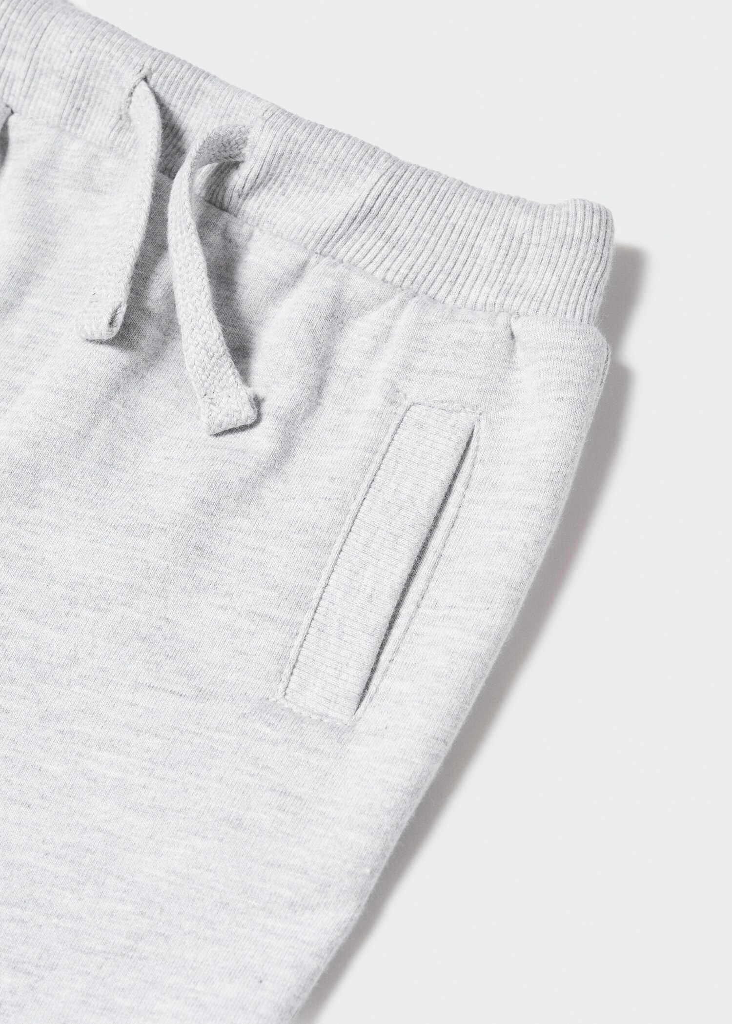 Cotton jogger-style trousers - Details of the article 8