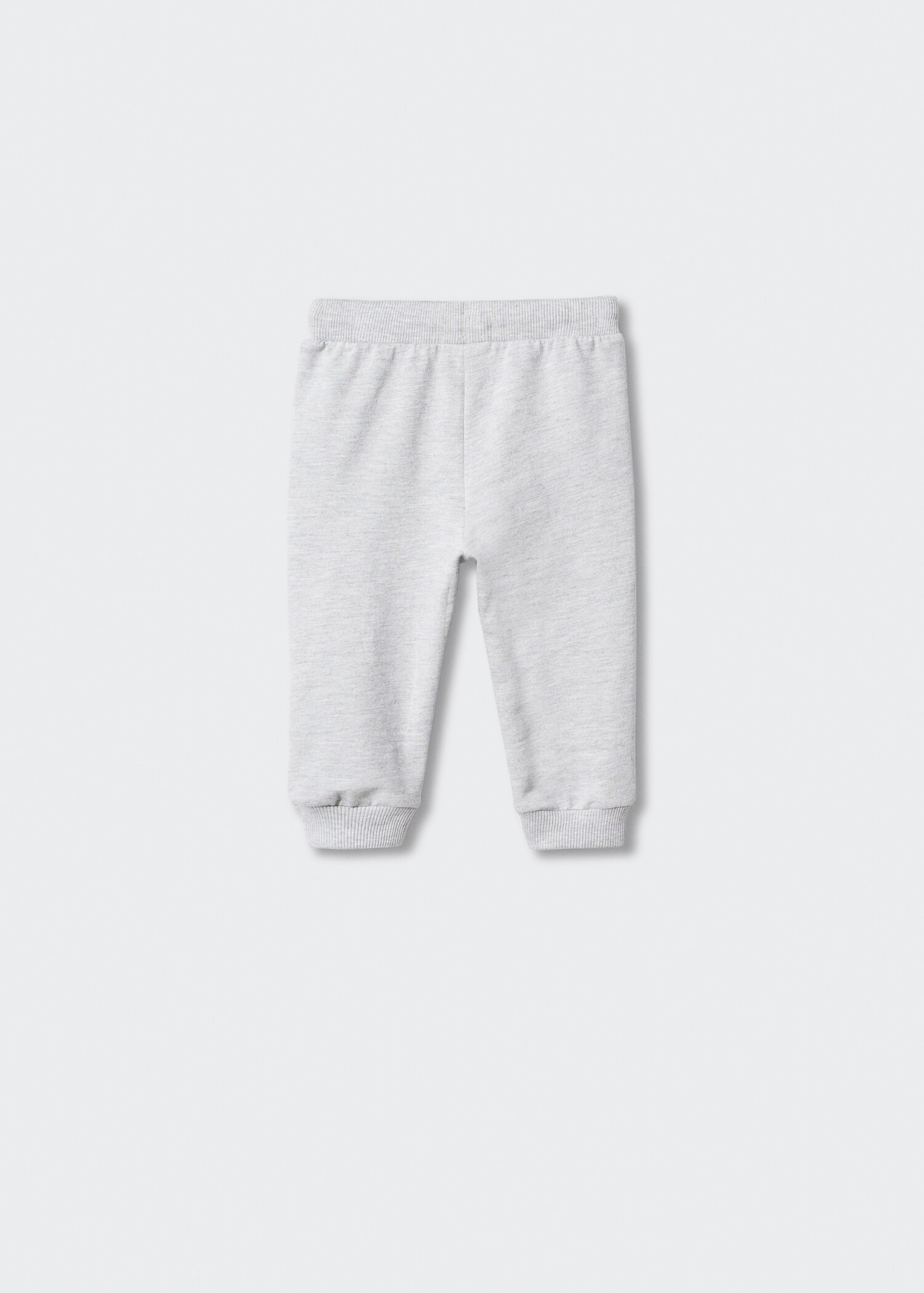 Cotton jogger-style trousers - Reverse of the article