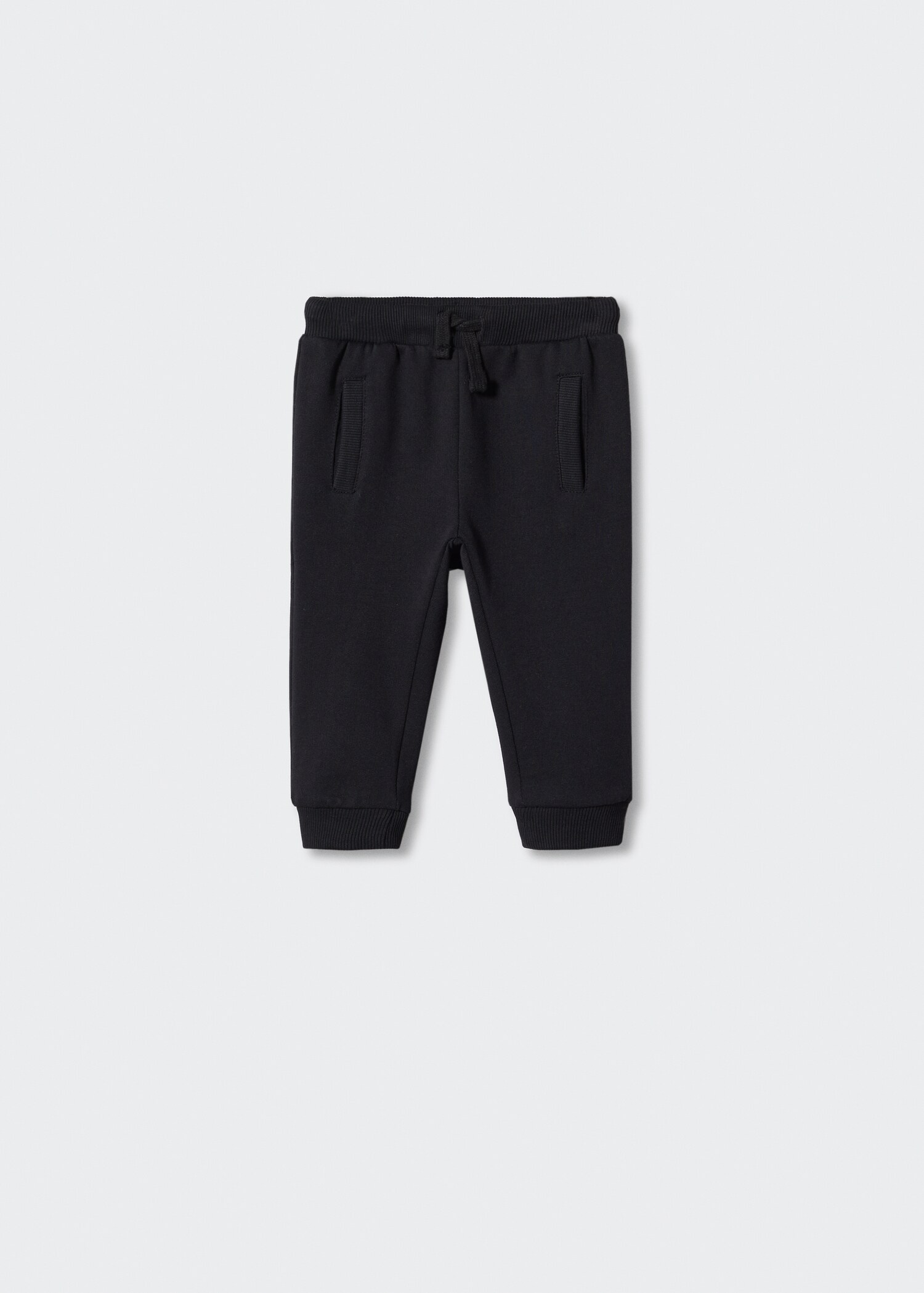 Cotton jogger-style trousers - Article without model