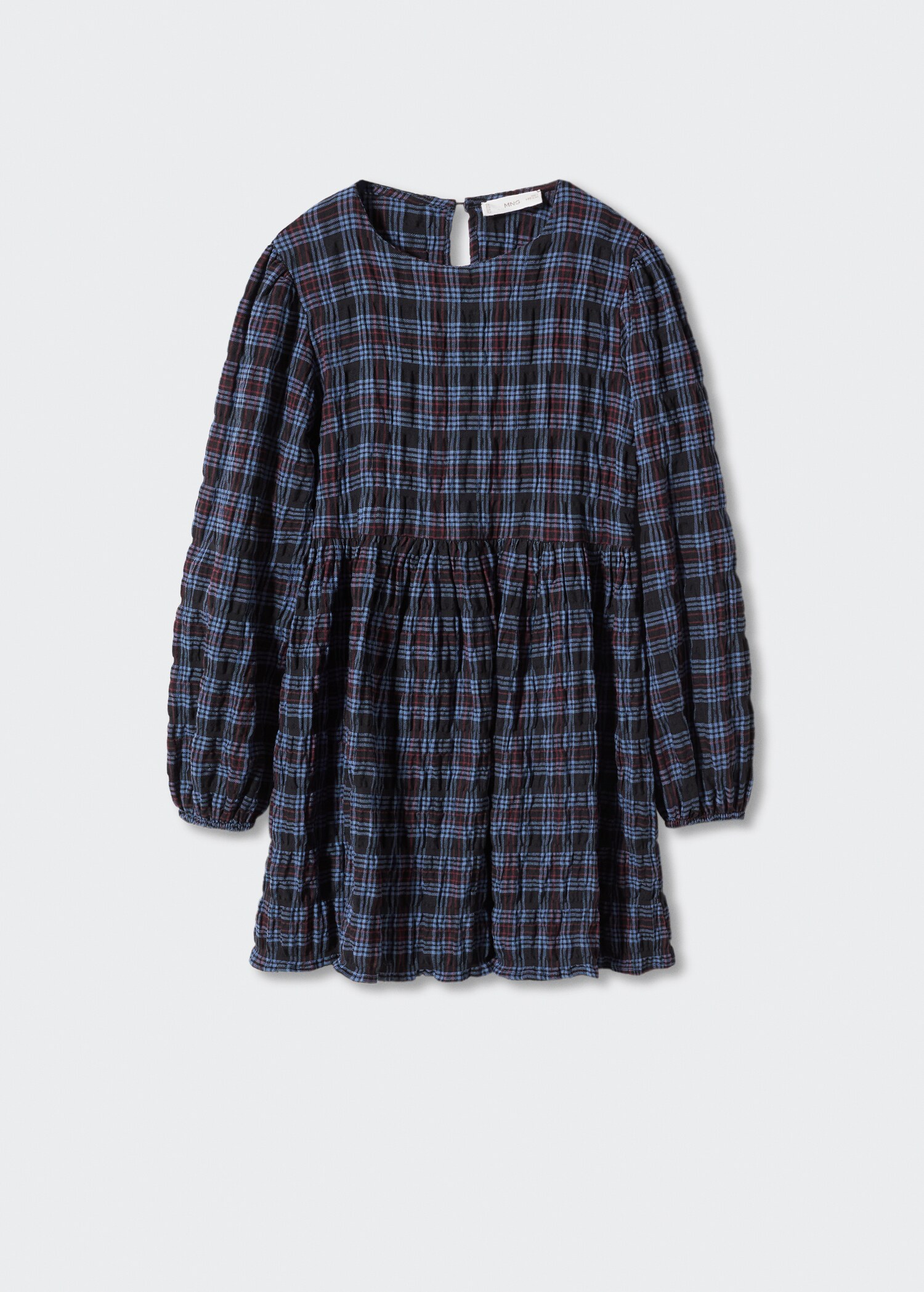 Robe à carreaux volants - Article sans modèle