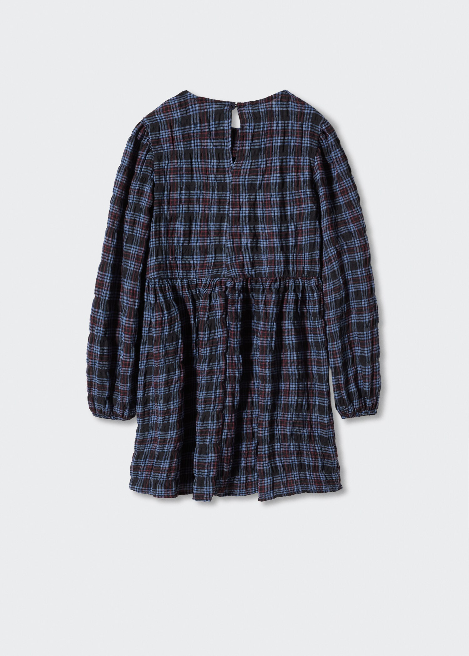 Robe à carreaux volants - Verso de l’article