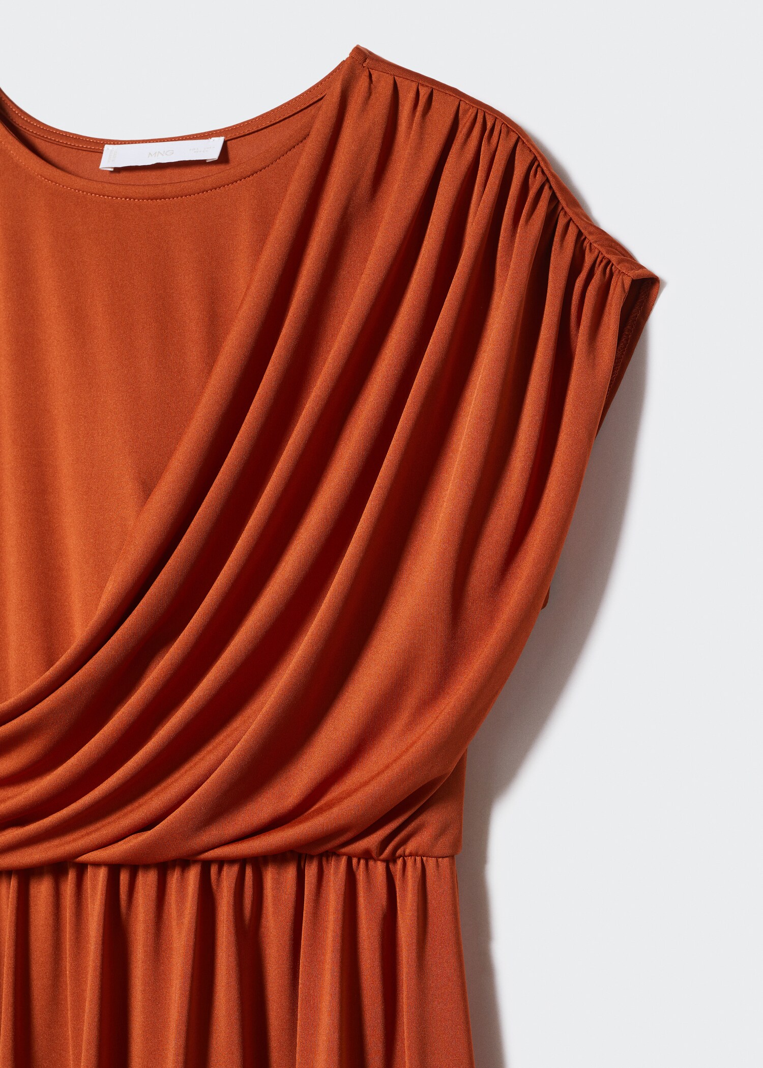 Draped detail dress - Details of the article 8
