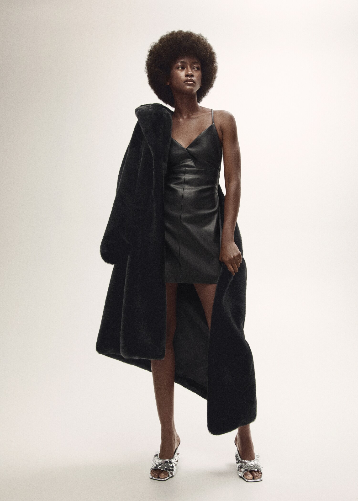Vestit esquena creuada efecte pell - Detall de l'article 7